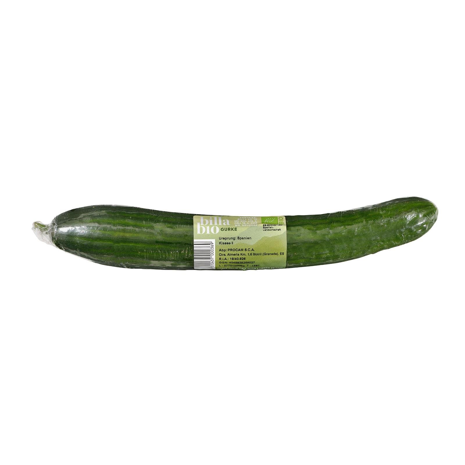 BILLA Bio Gurken
