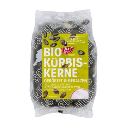 Ja! Natürlich Kürbiskerne Natur geröstet & gesalzen