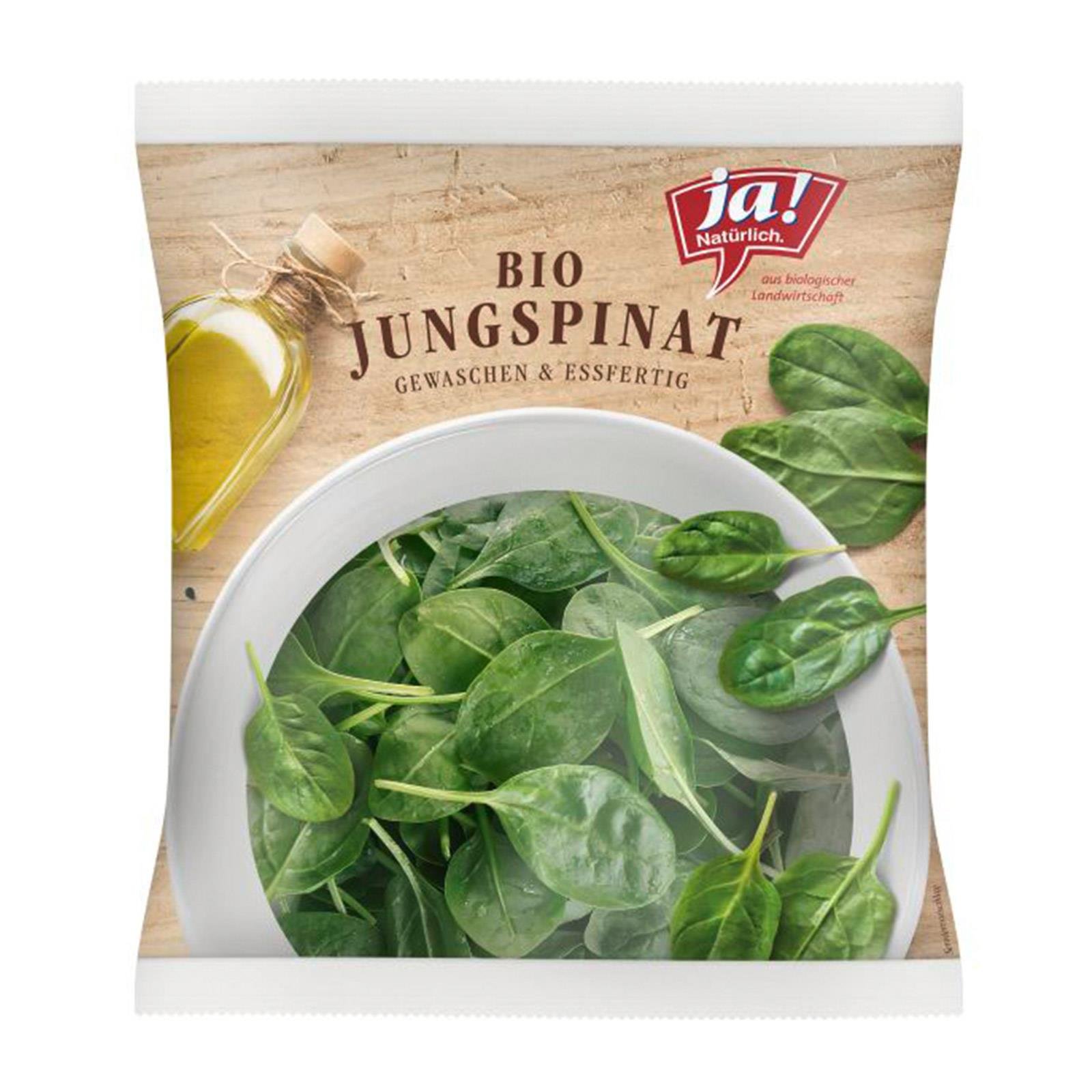 Ja! Natürlich Bio Jungspinat