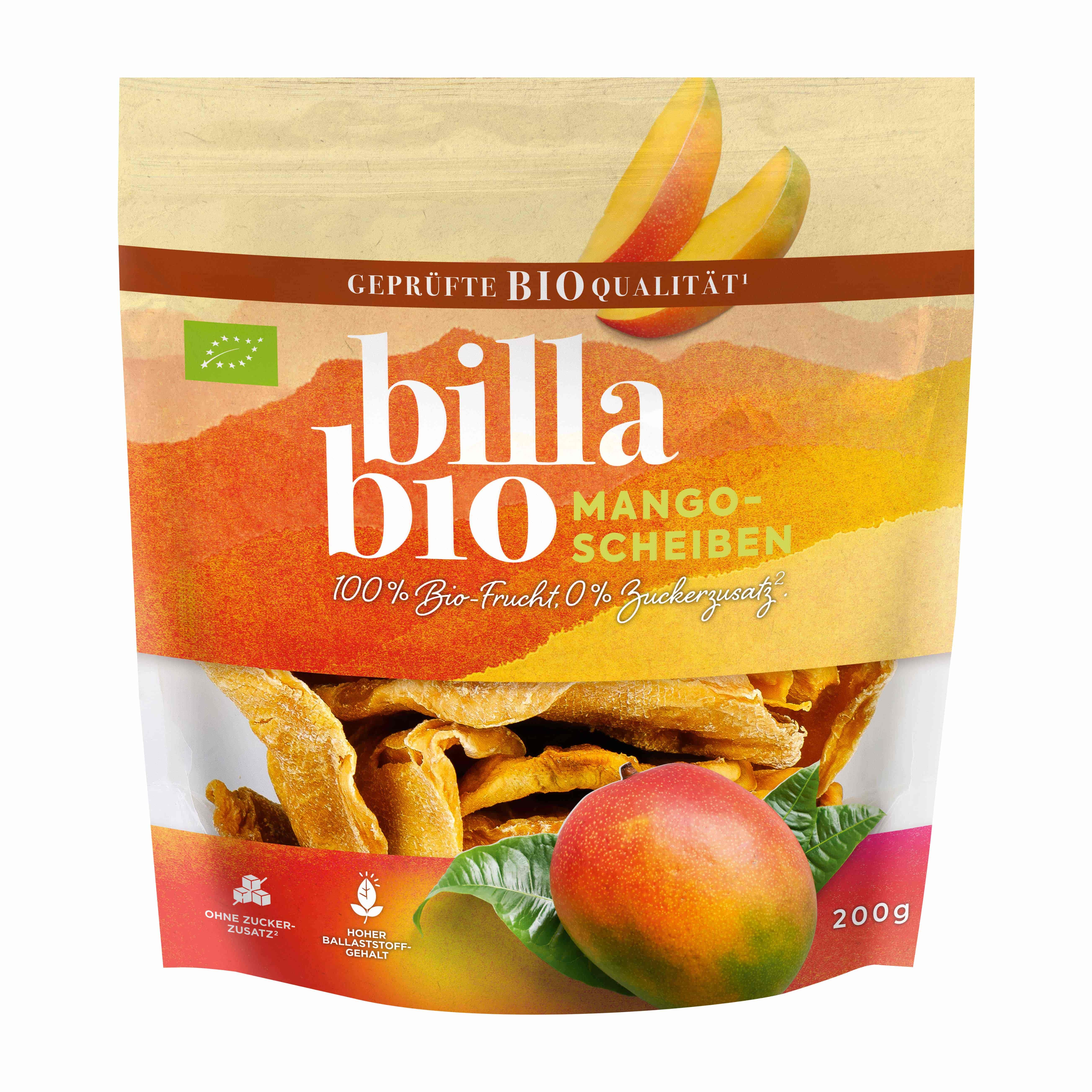 BILLA Bio Mangoscheiben