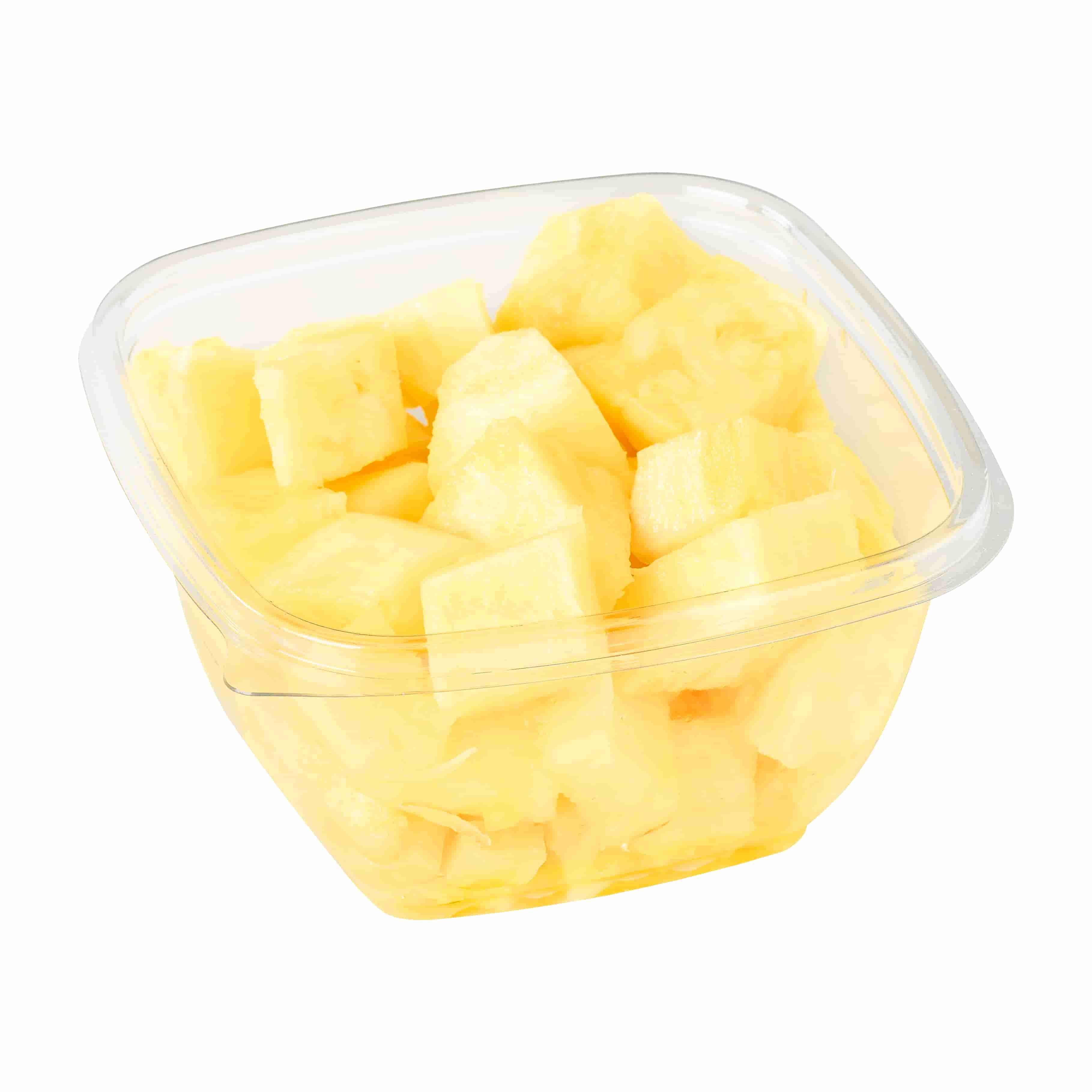 Ananas geschnitten