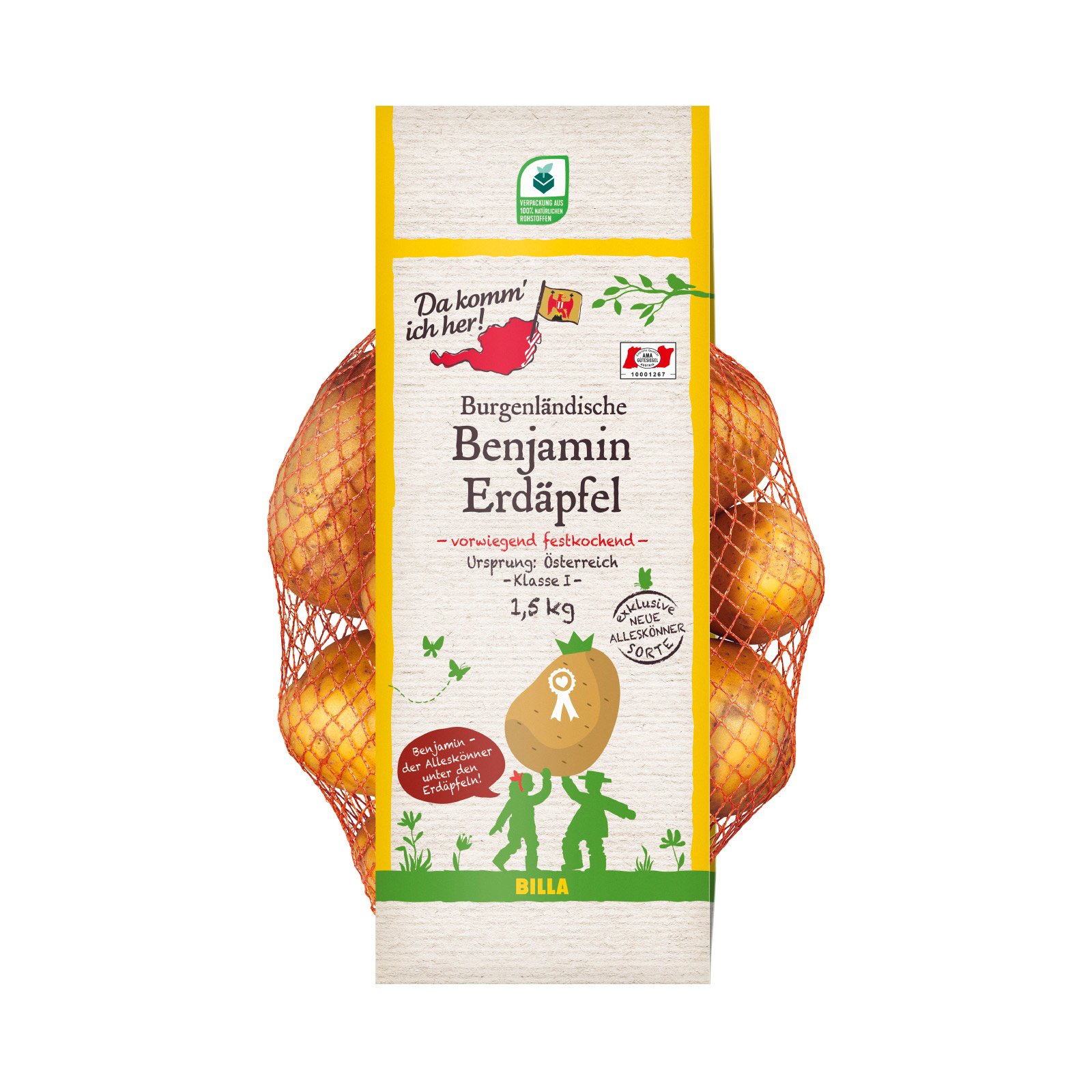 Da komm ich her! Erdäpfel 'Benjamin'