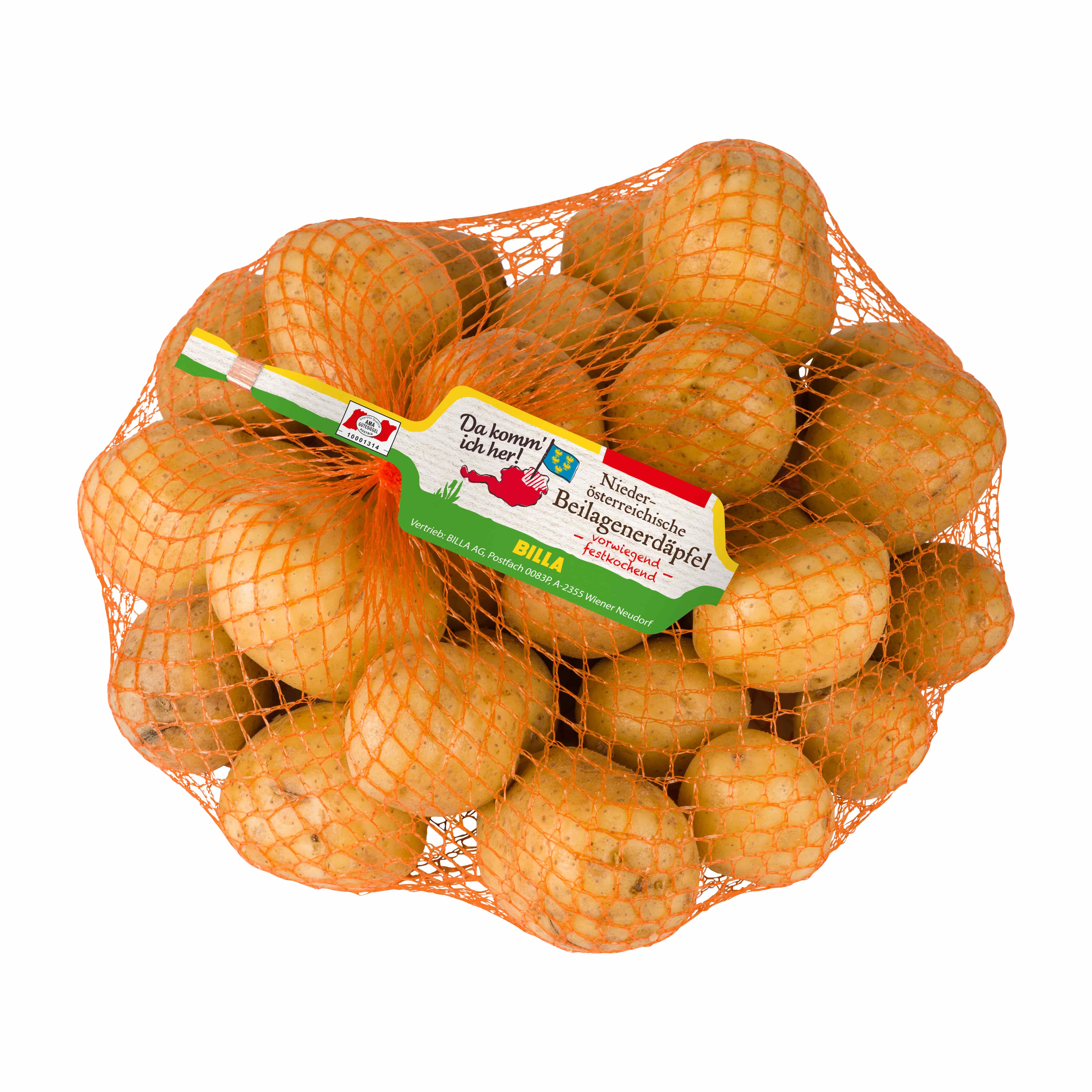 Da komm ich her! Erdäpfel vorwiegend festkochend