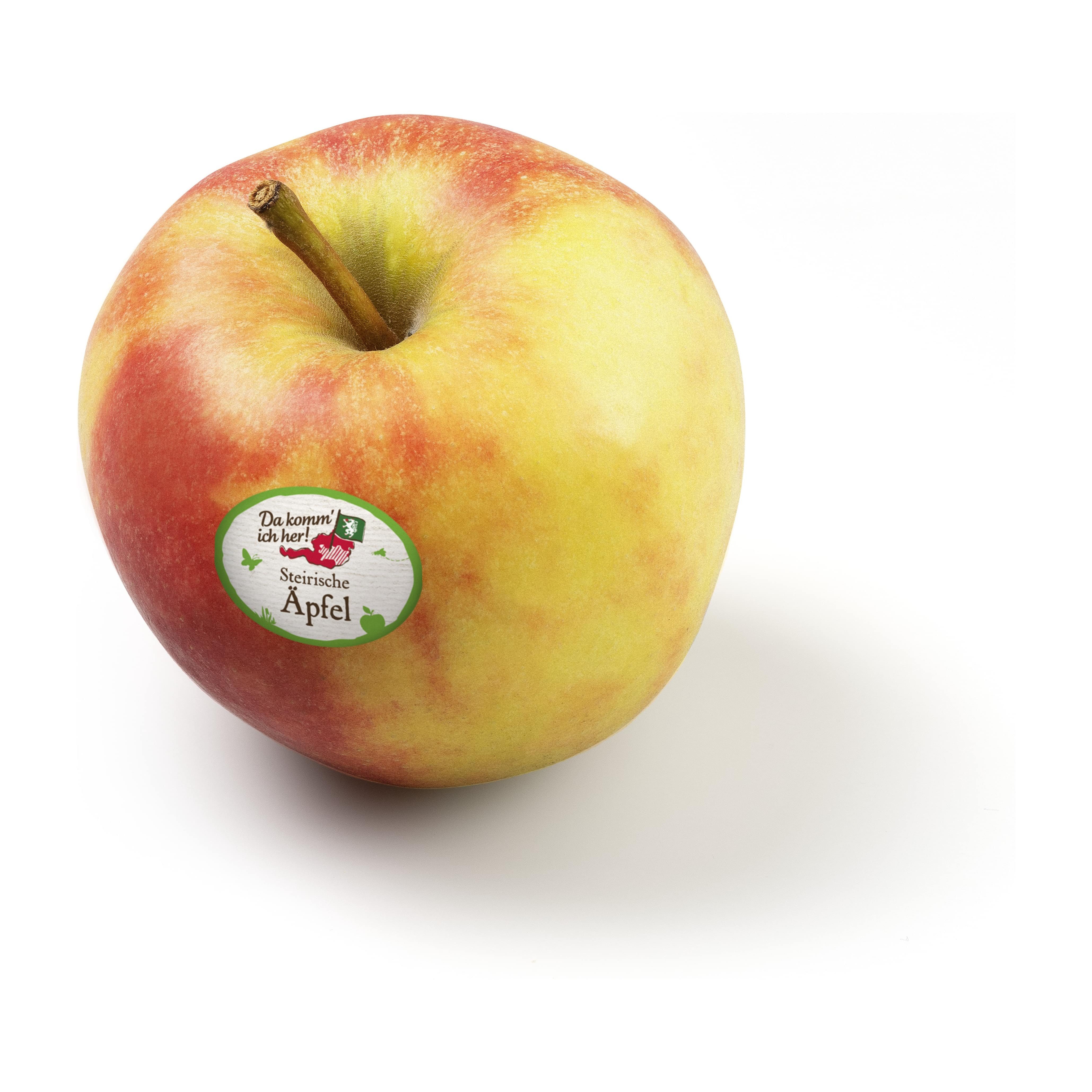 Da komm ich her! Apfel 'Elstar' gelegt