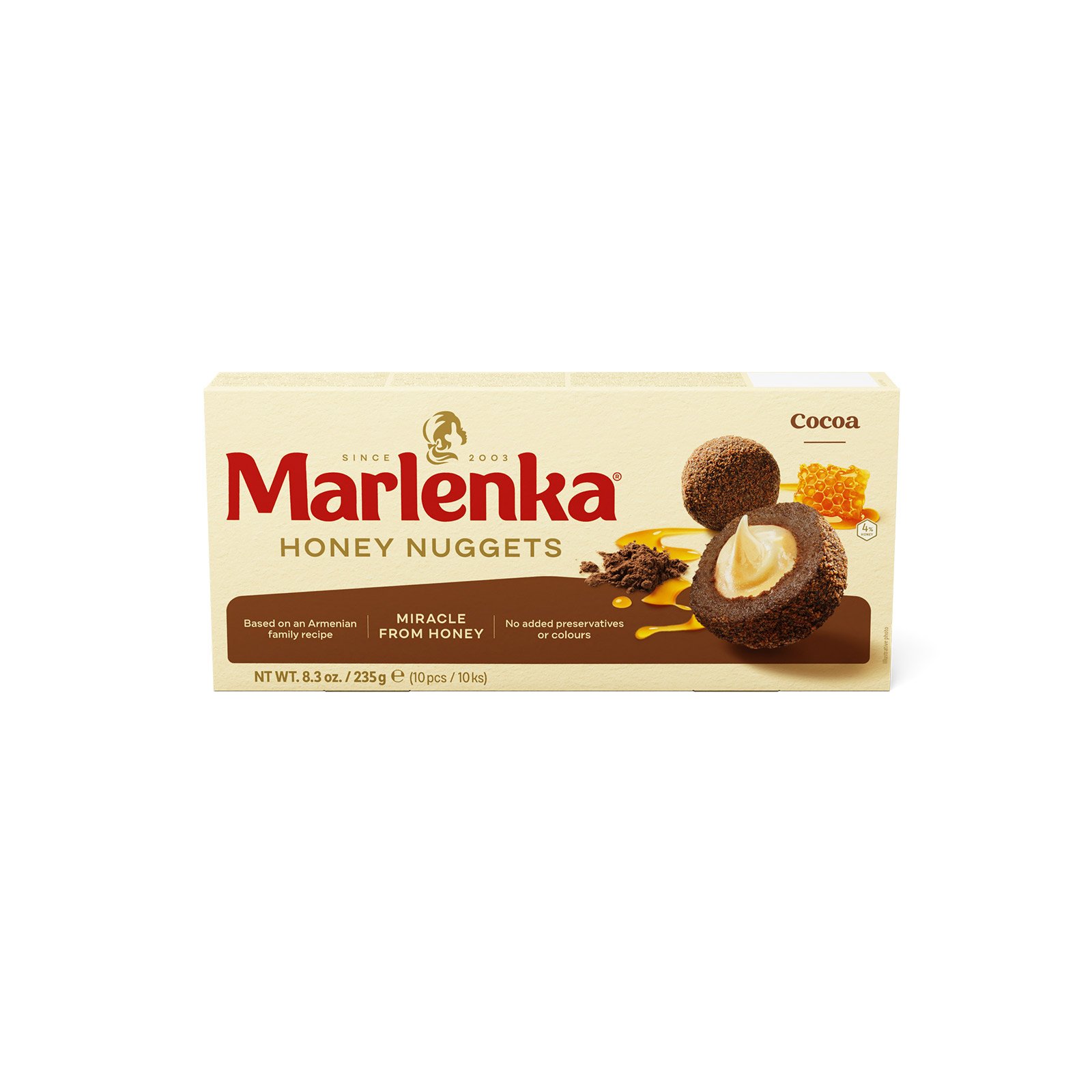 Marlenka Honigkugeln mit Kakao