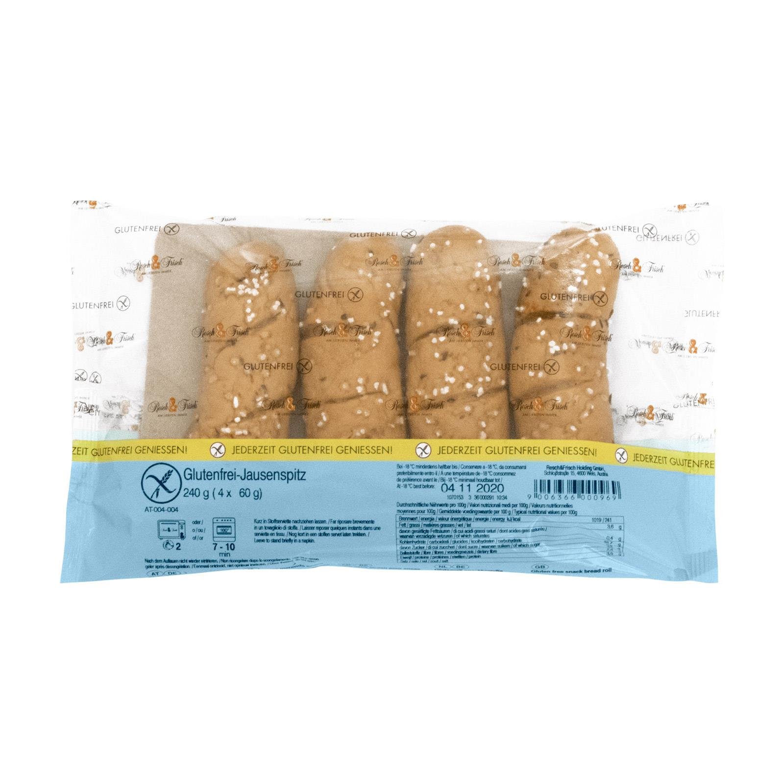 Resch&Frisch Jausenspitz 4er Glutenfrei