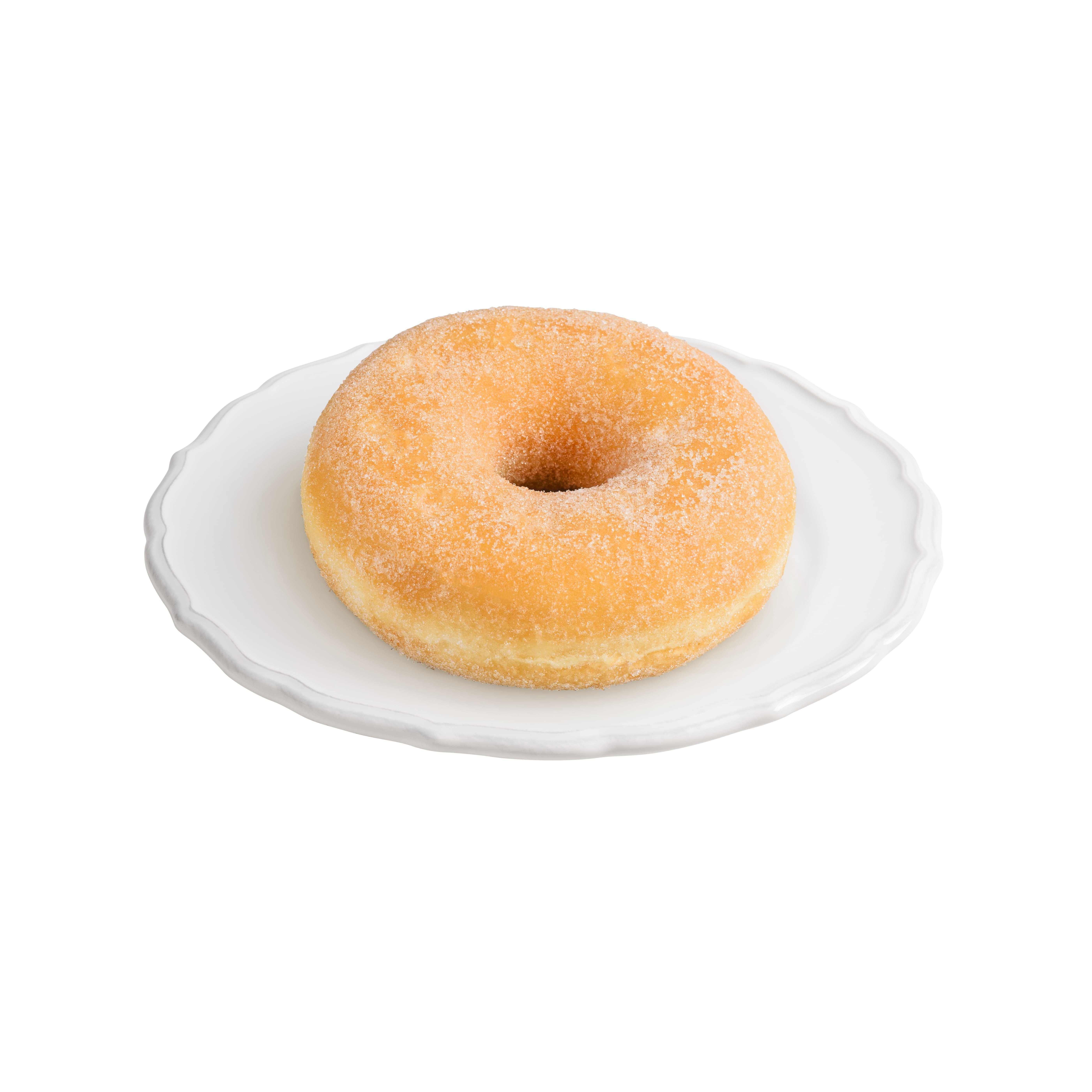 Donut mit Vanillecremefüllung