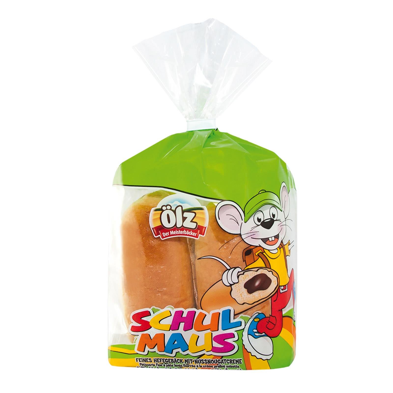 Ölz Schulmaus mit Nougatfüllung