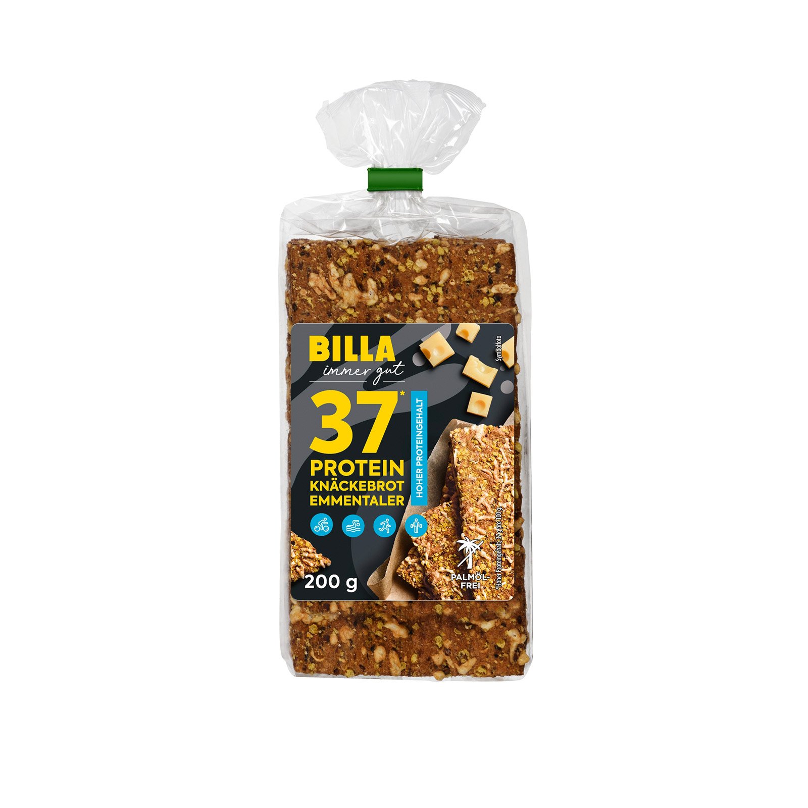 BILLA Protein Knäckebrot Käse & Pfeffer
