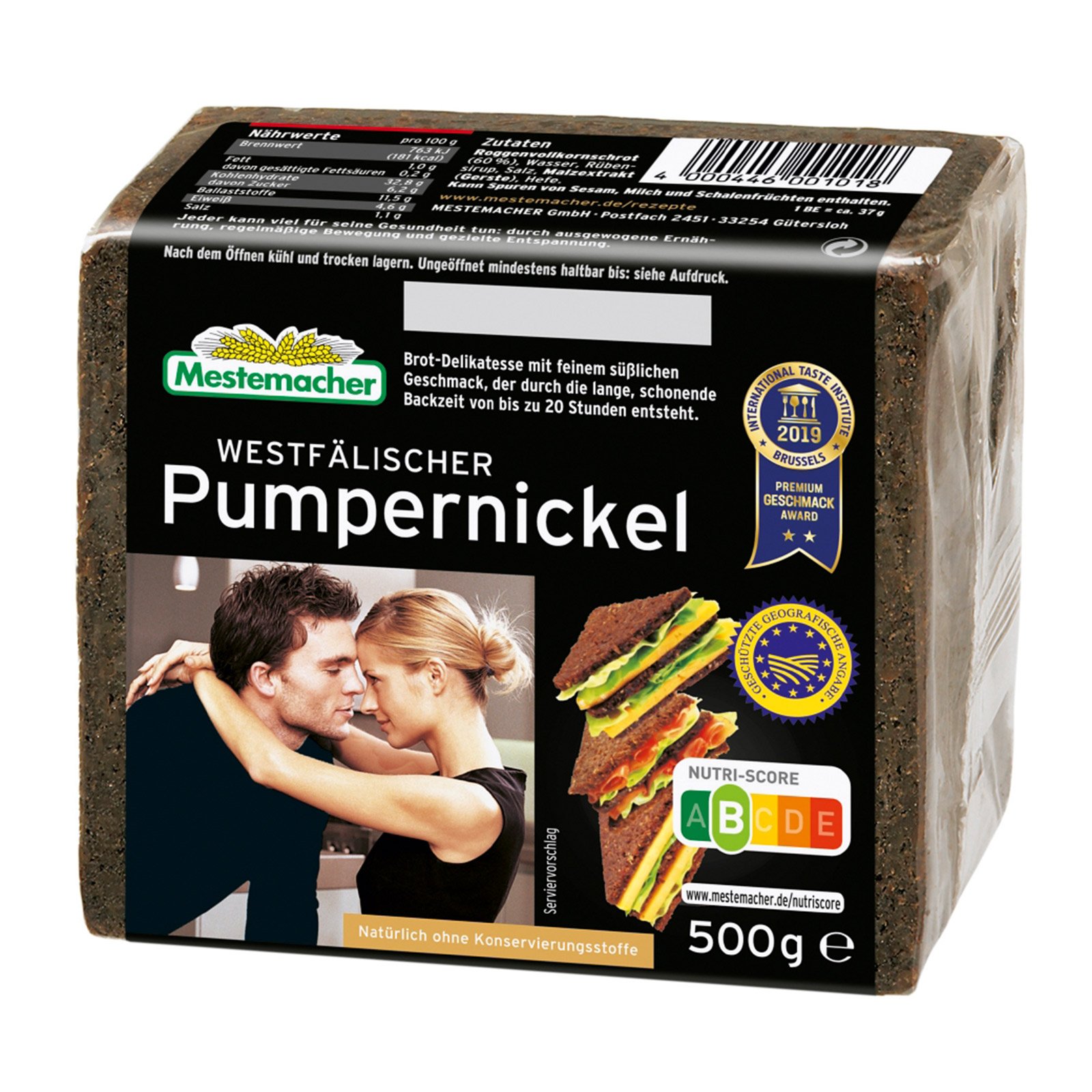 Mestemacher Pumpernickel