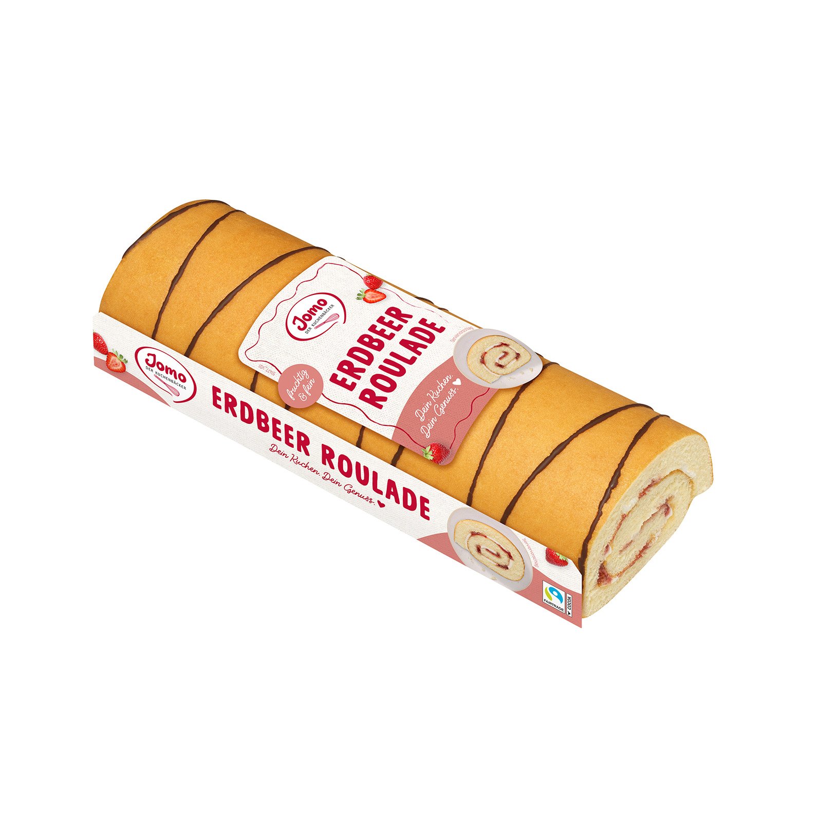 Jomo Erdbeerroulade