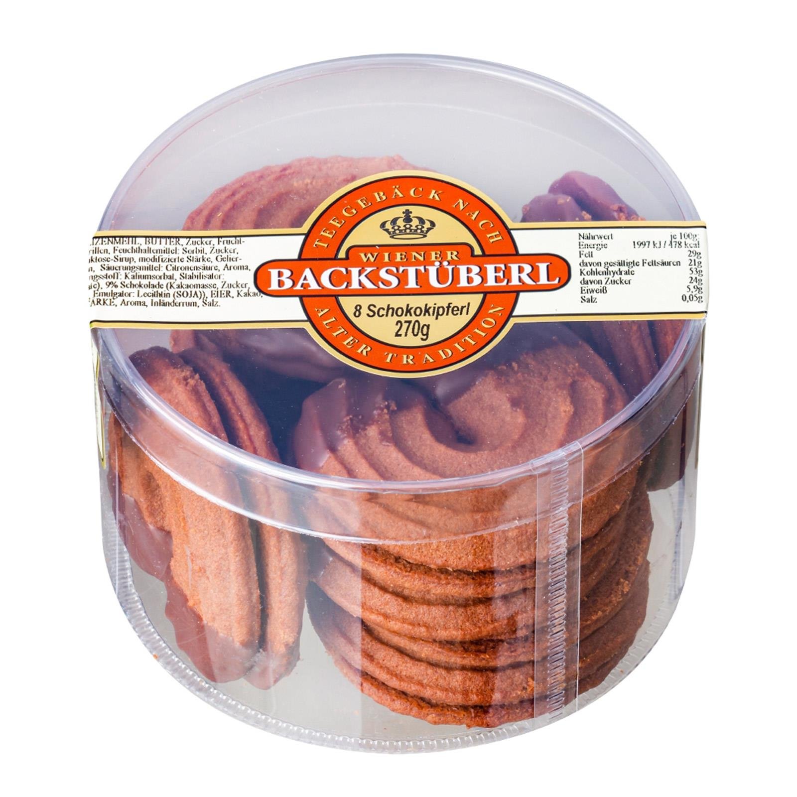 Backstüberl Schokokipferl