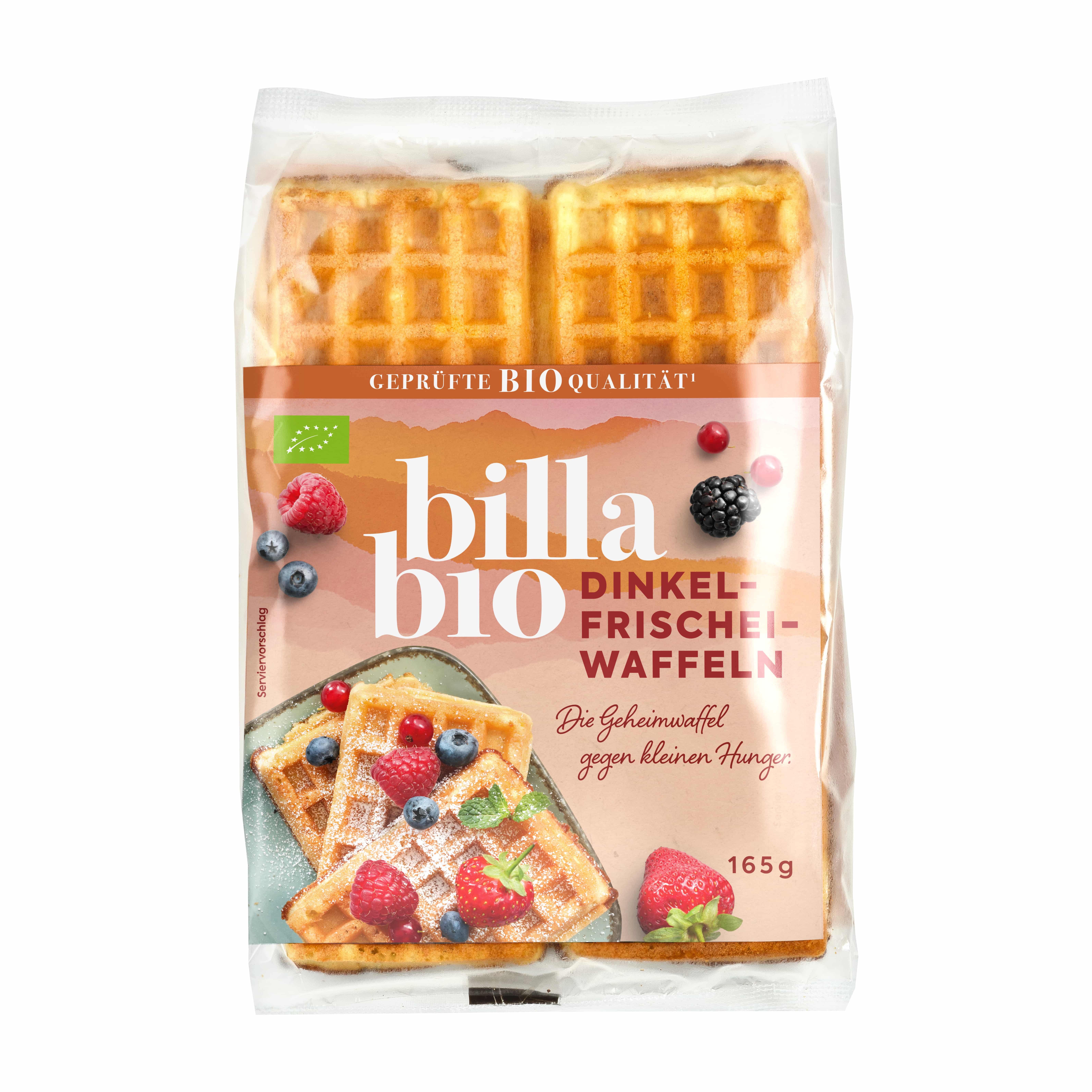 BILLA Bio Dinkel Eierwaffeln