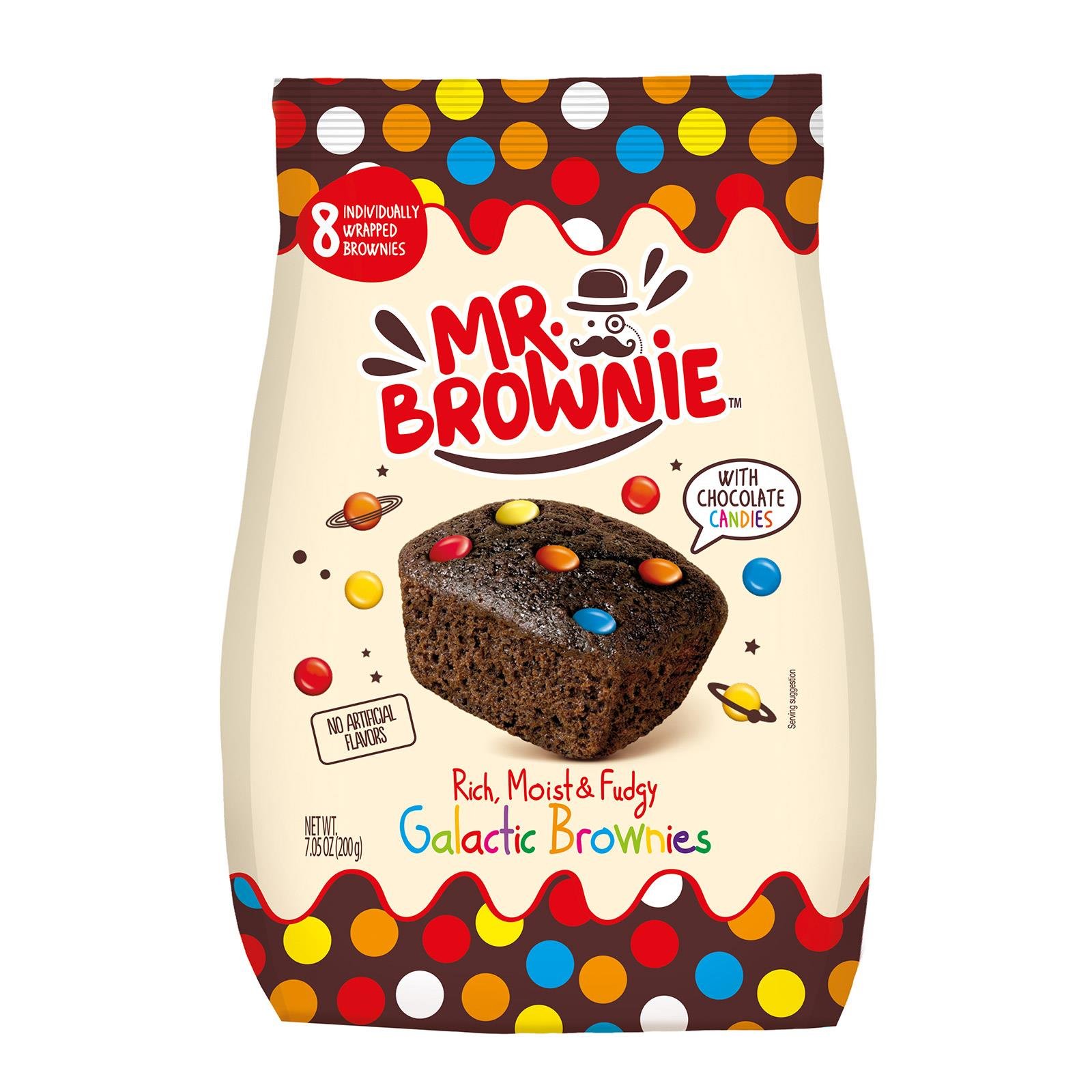 Mr. Brownie mit Schokolinsen