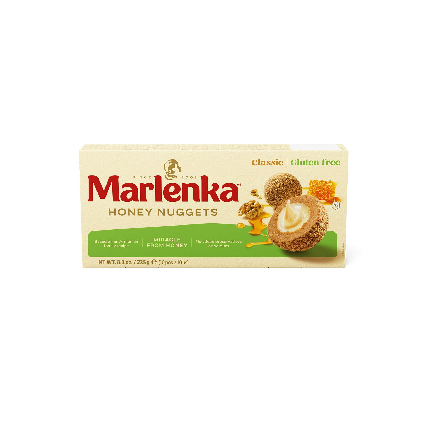 Marlenka Honigkugeln Glutenfrei