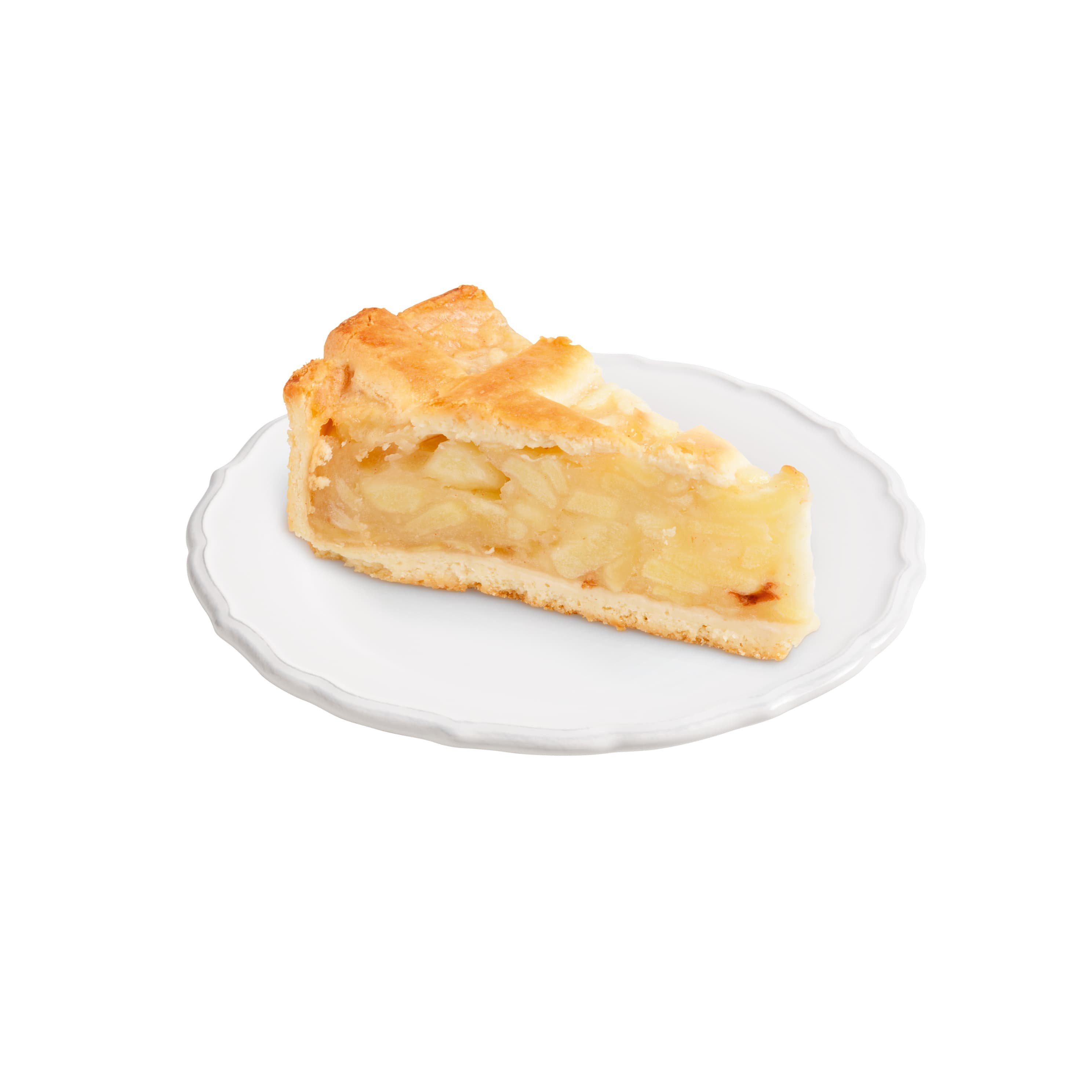 Apfeltortenstück Mürbteig