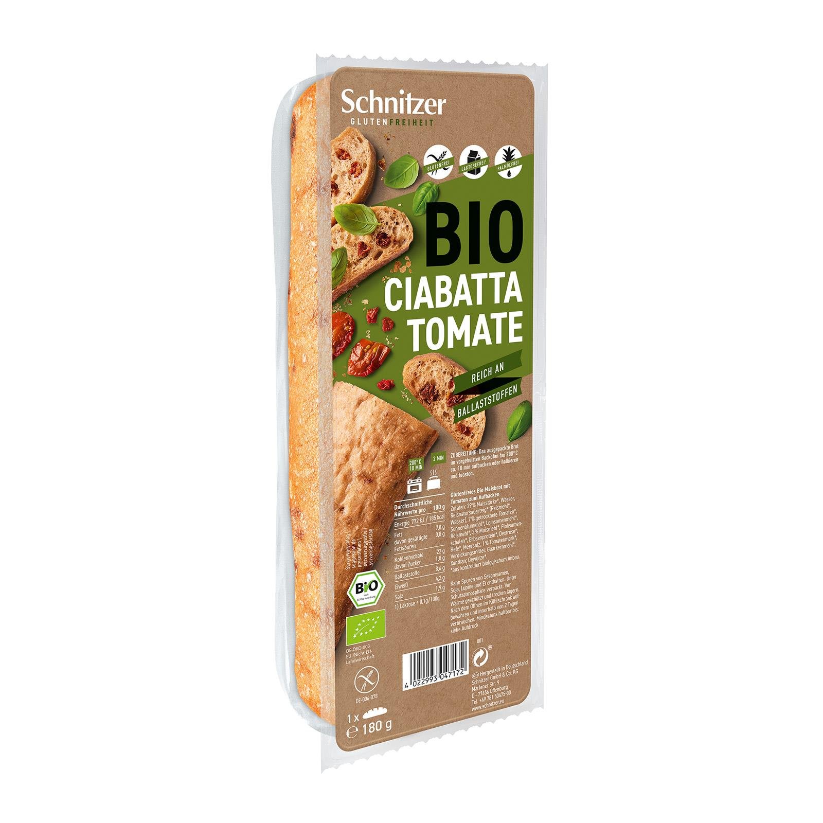 Schnitzer Ciabatta Tomate Neu
