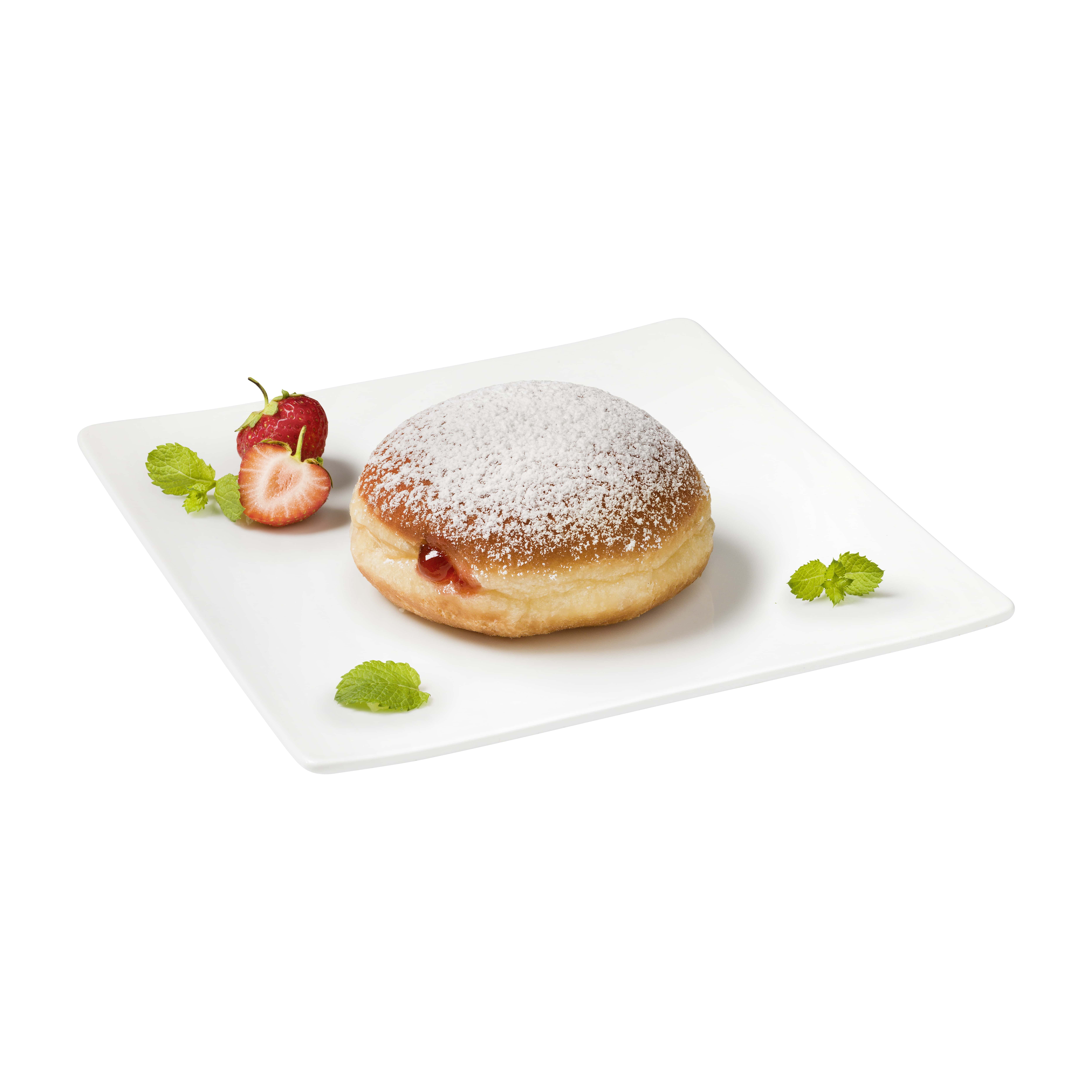 Krapfen Erdbeer