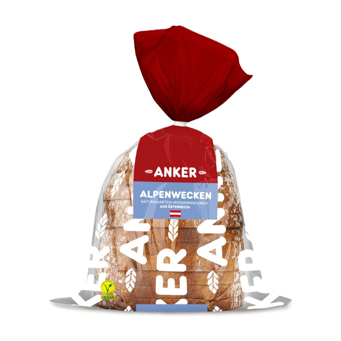 Anker Alpenwecken geschnitten