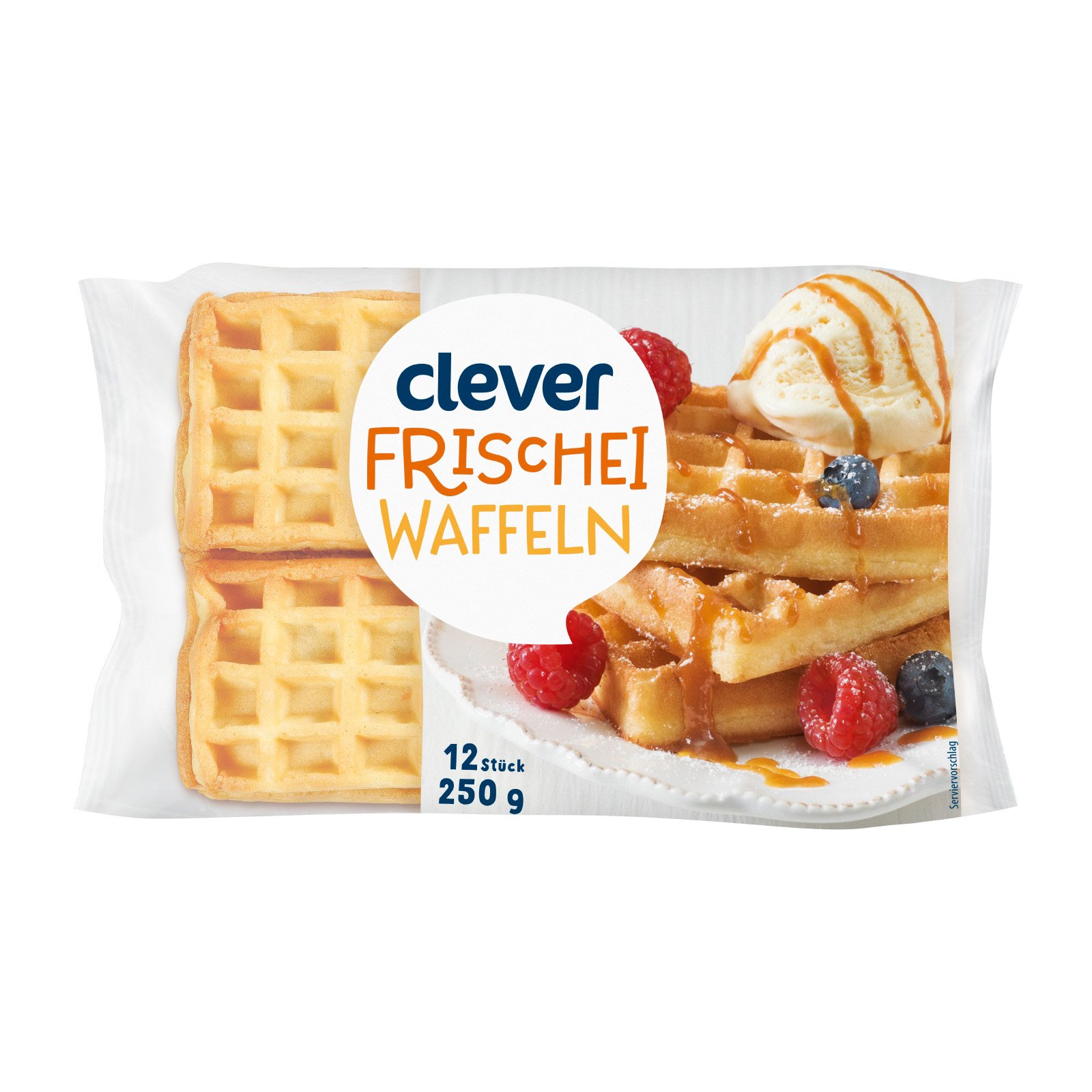 Clever Frischeiwaffel