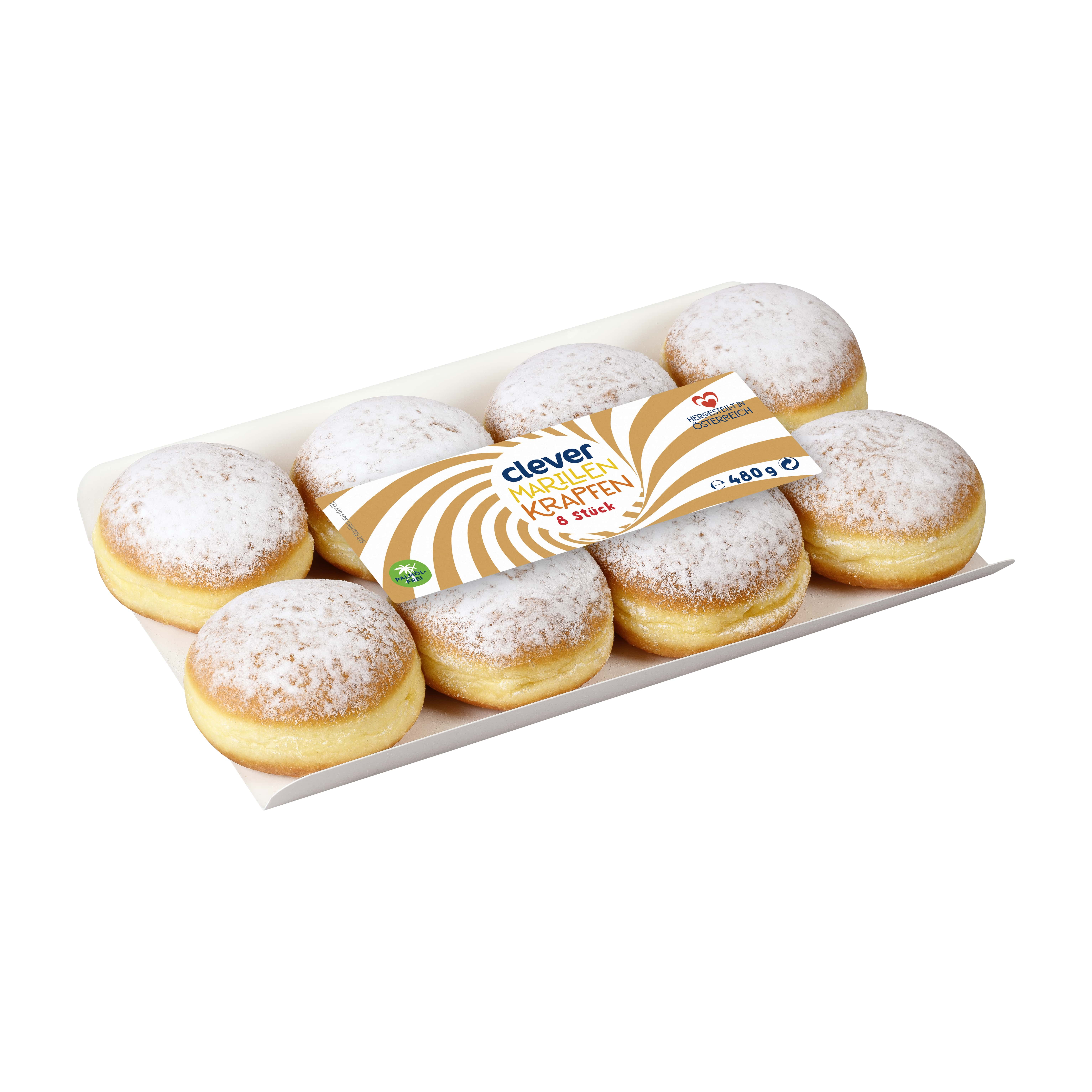 Clever Marillenkrapfen 8er