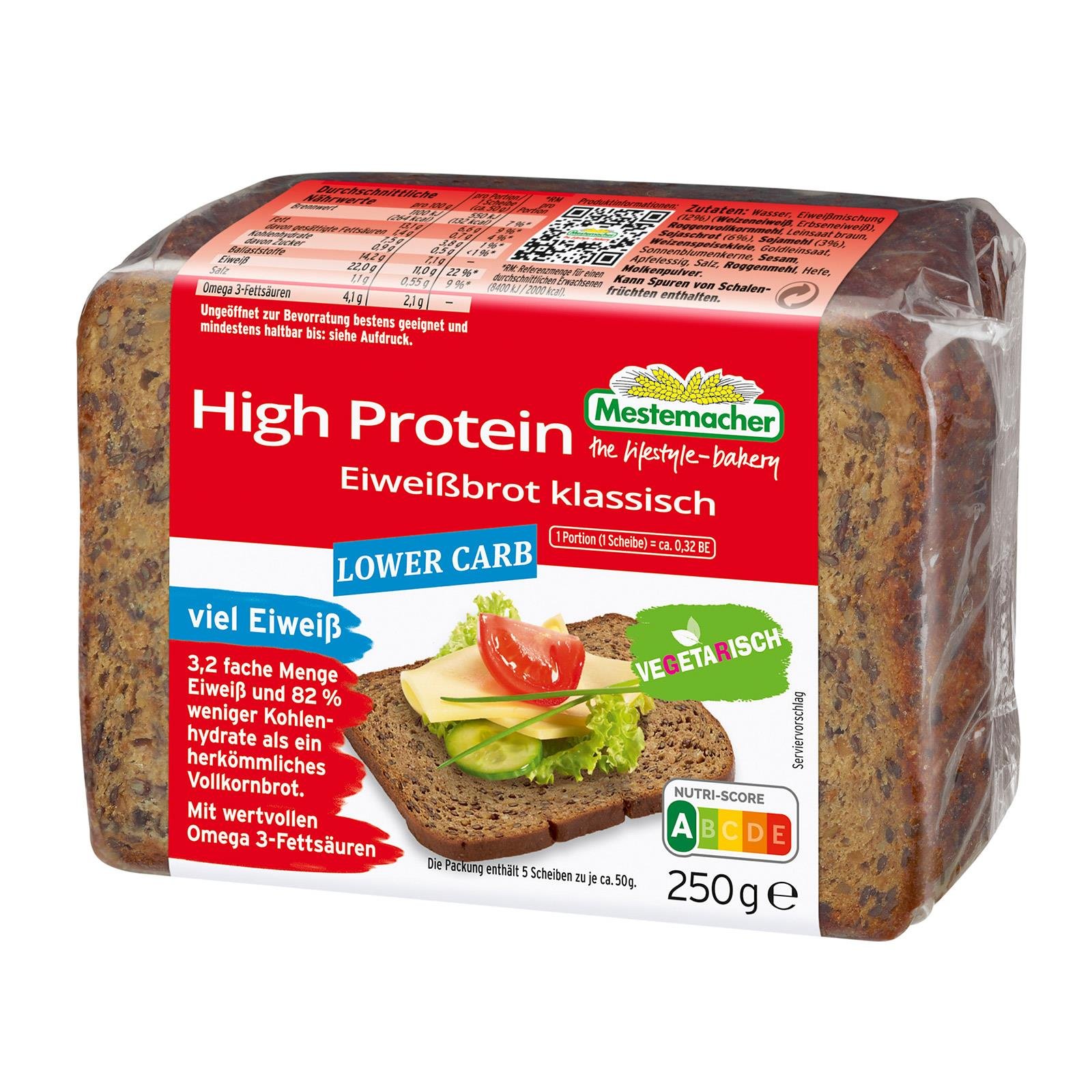 Mestemacher Eiweißbrot