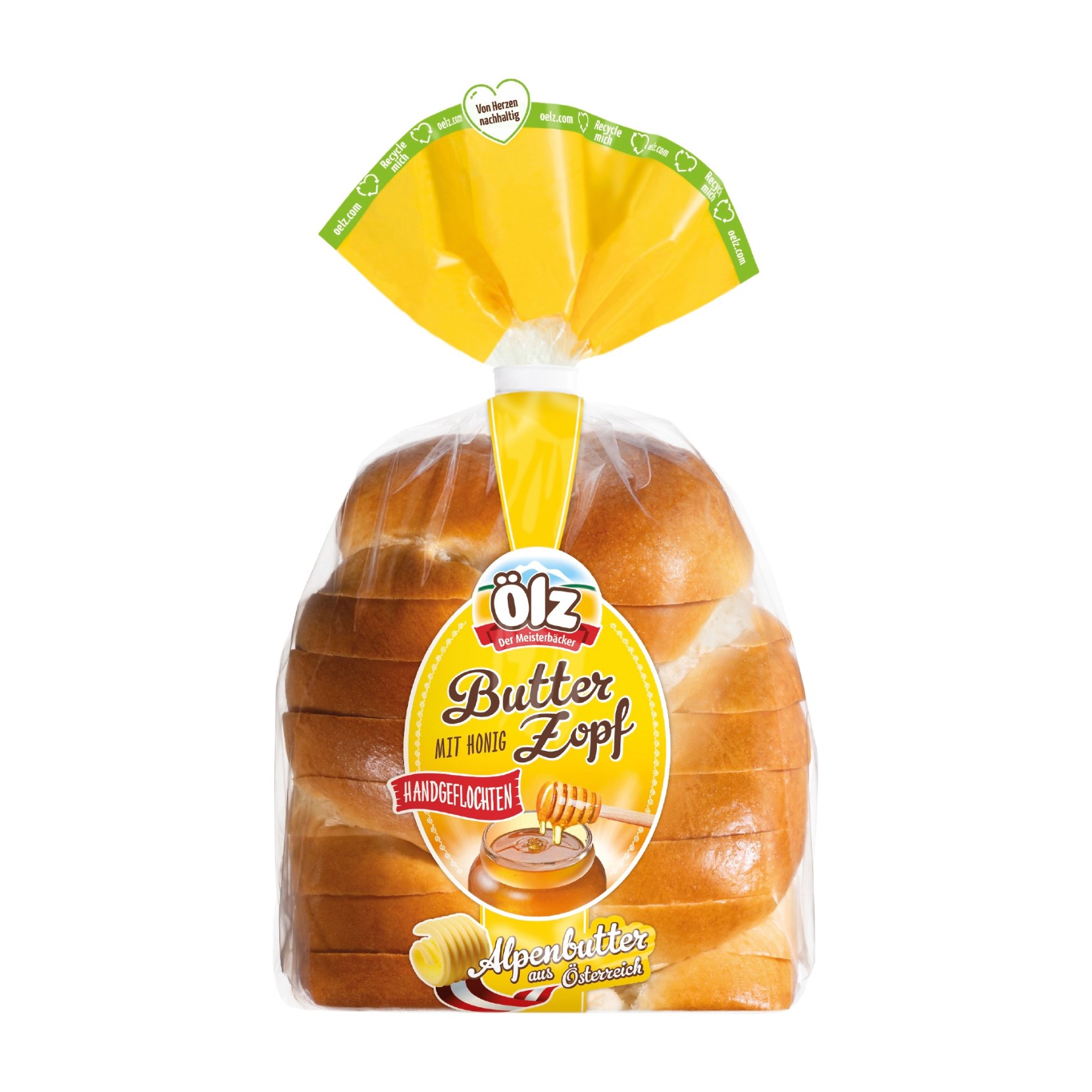 Ölz Butterzopf Mit Honig
