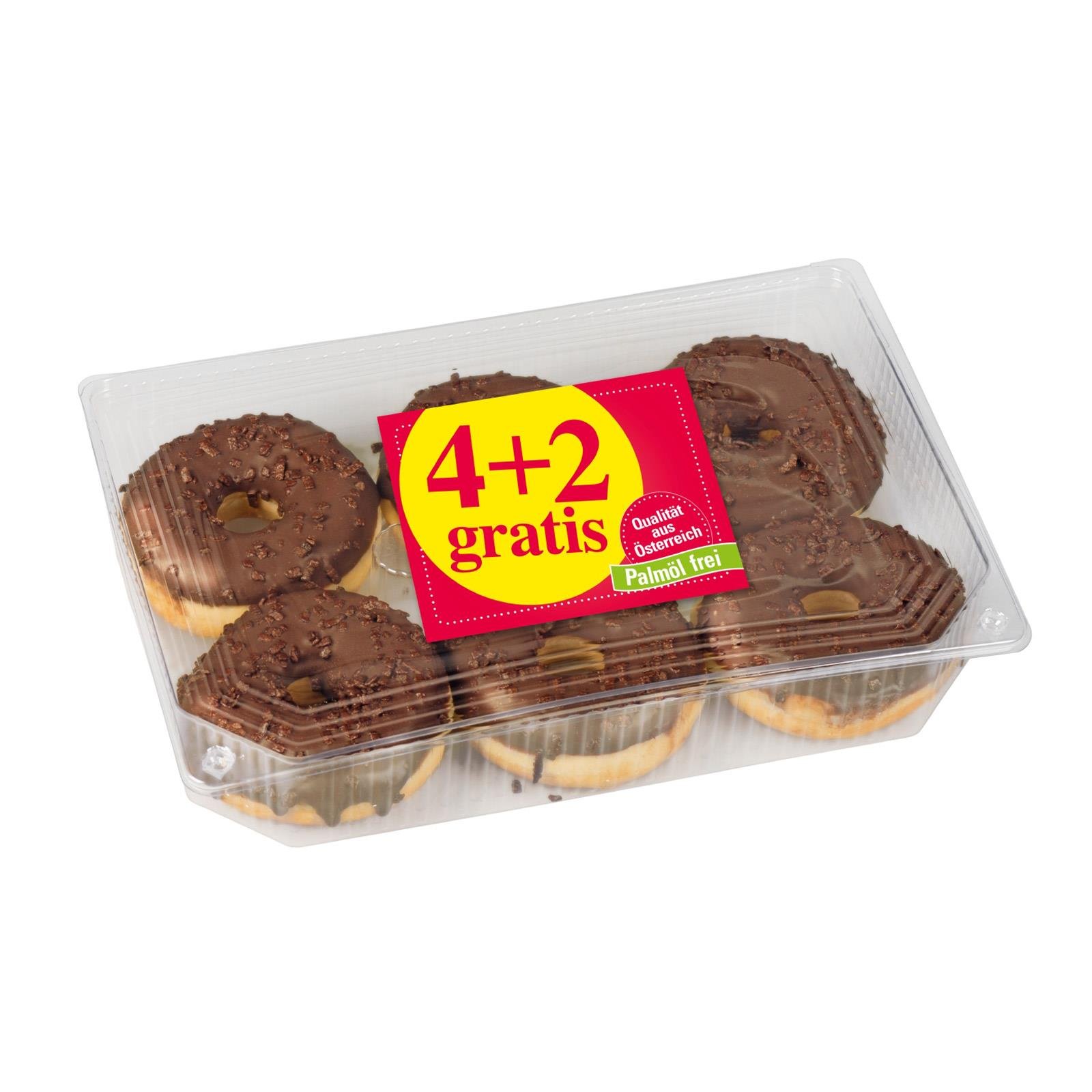 Schoko Donuts 6er