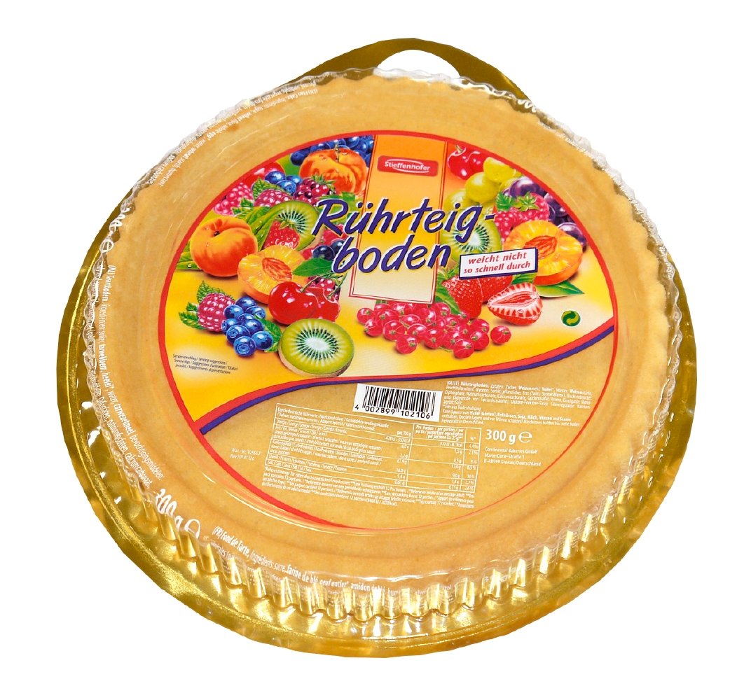 Stieffenhofer Kuchenboden aus Rührteig