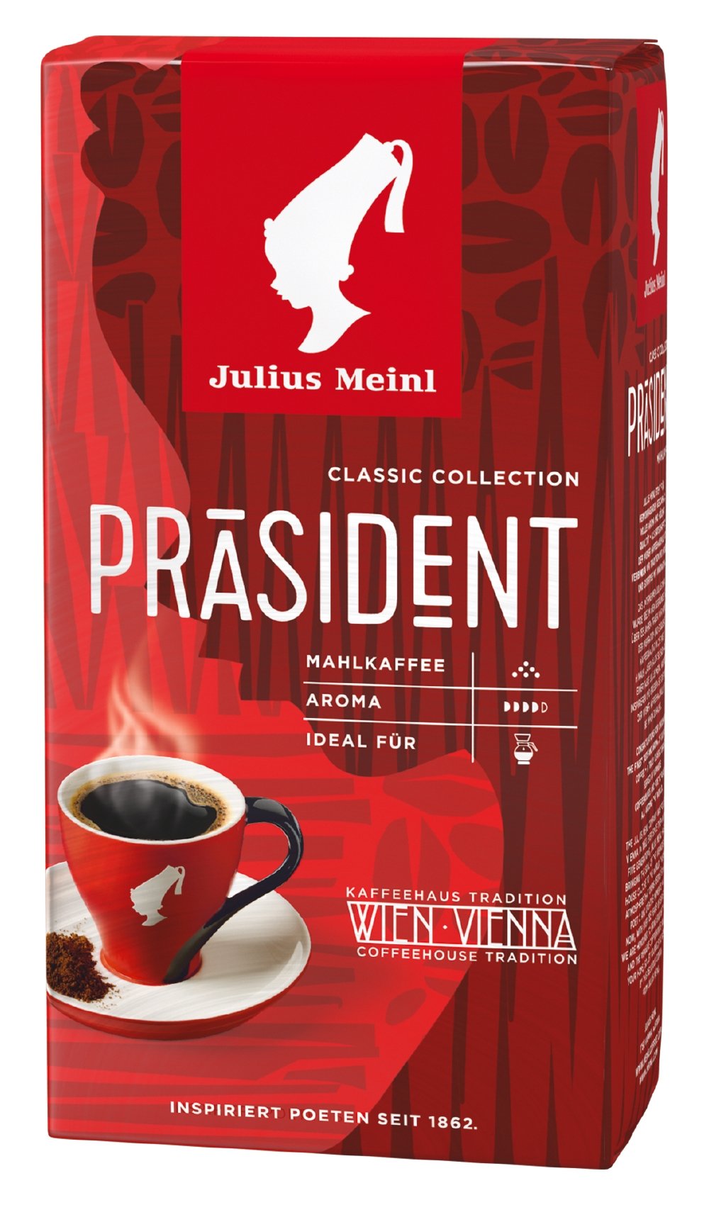Julius Meinl Kaffee Präsident Gemahlen
