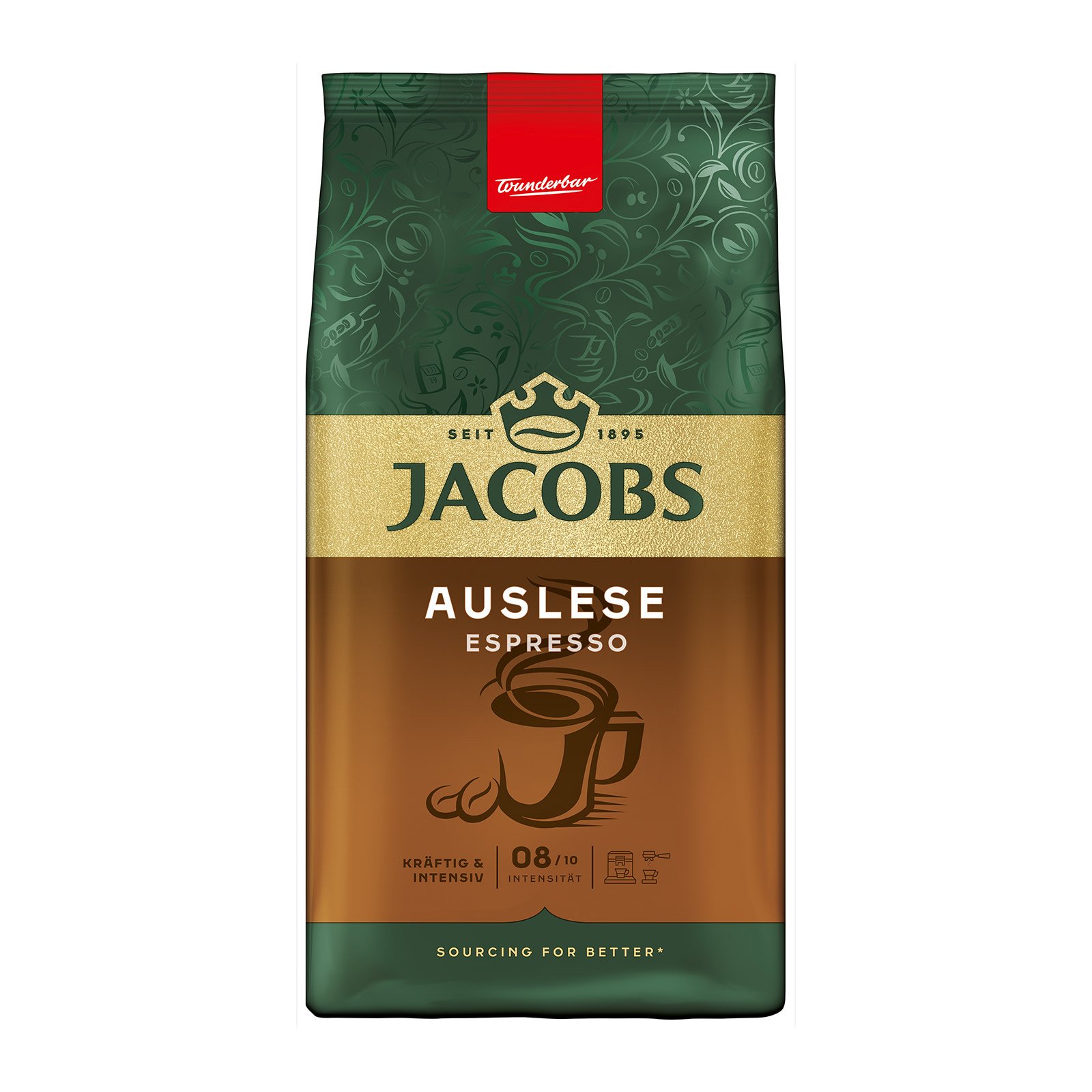 Jacobs Auslese Espresso - ganze Bohne