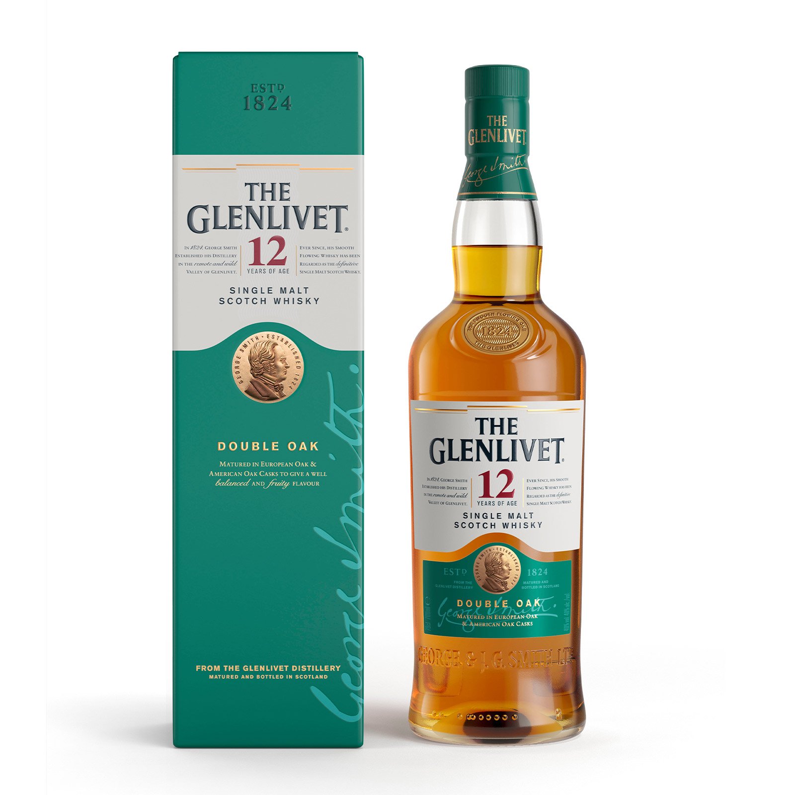 The Glenlivet Single Malt Scotch Whisky 12yo