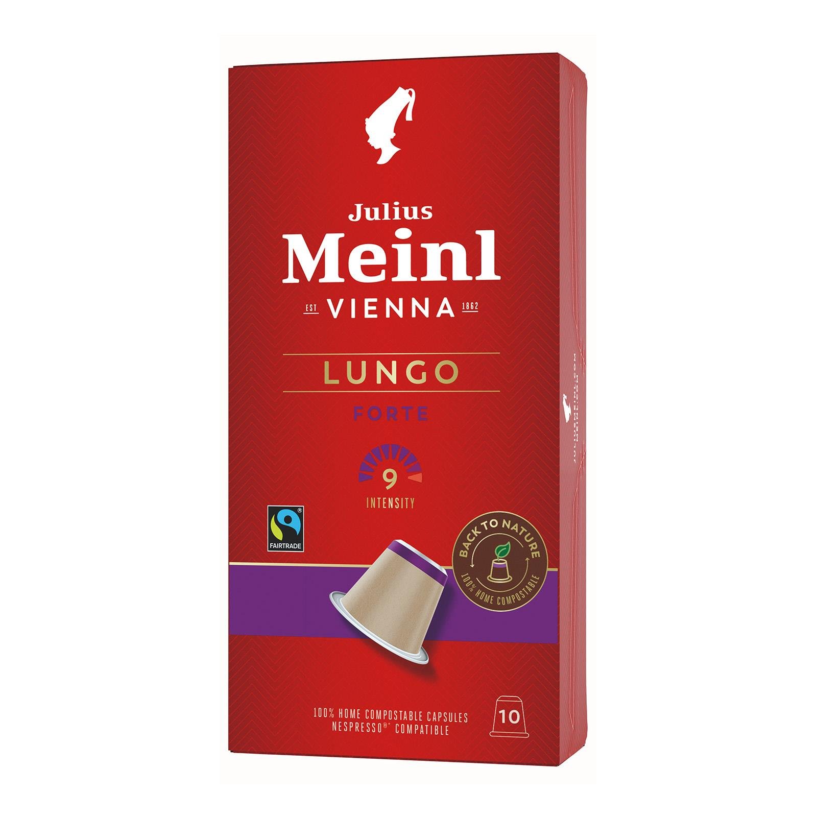 Julius Meinl Lungo Inspresso Kapseln kompostierbar