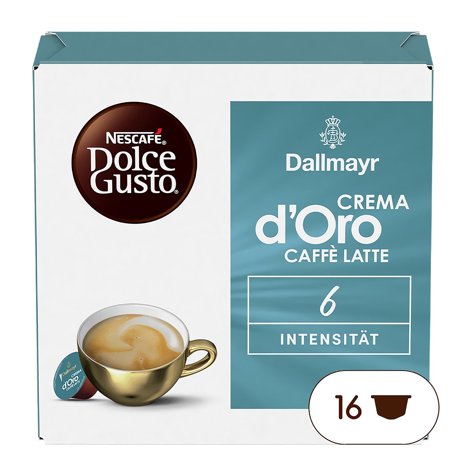 Nescafé Dolce Gusto Dallmayr Crema d'Oro Caffé Latte