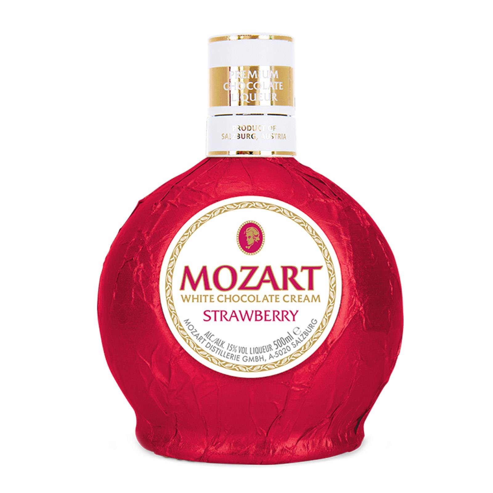 Mozart Strawberry White Chocolate Cream