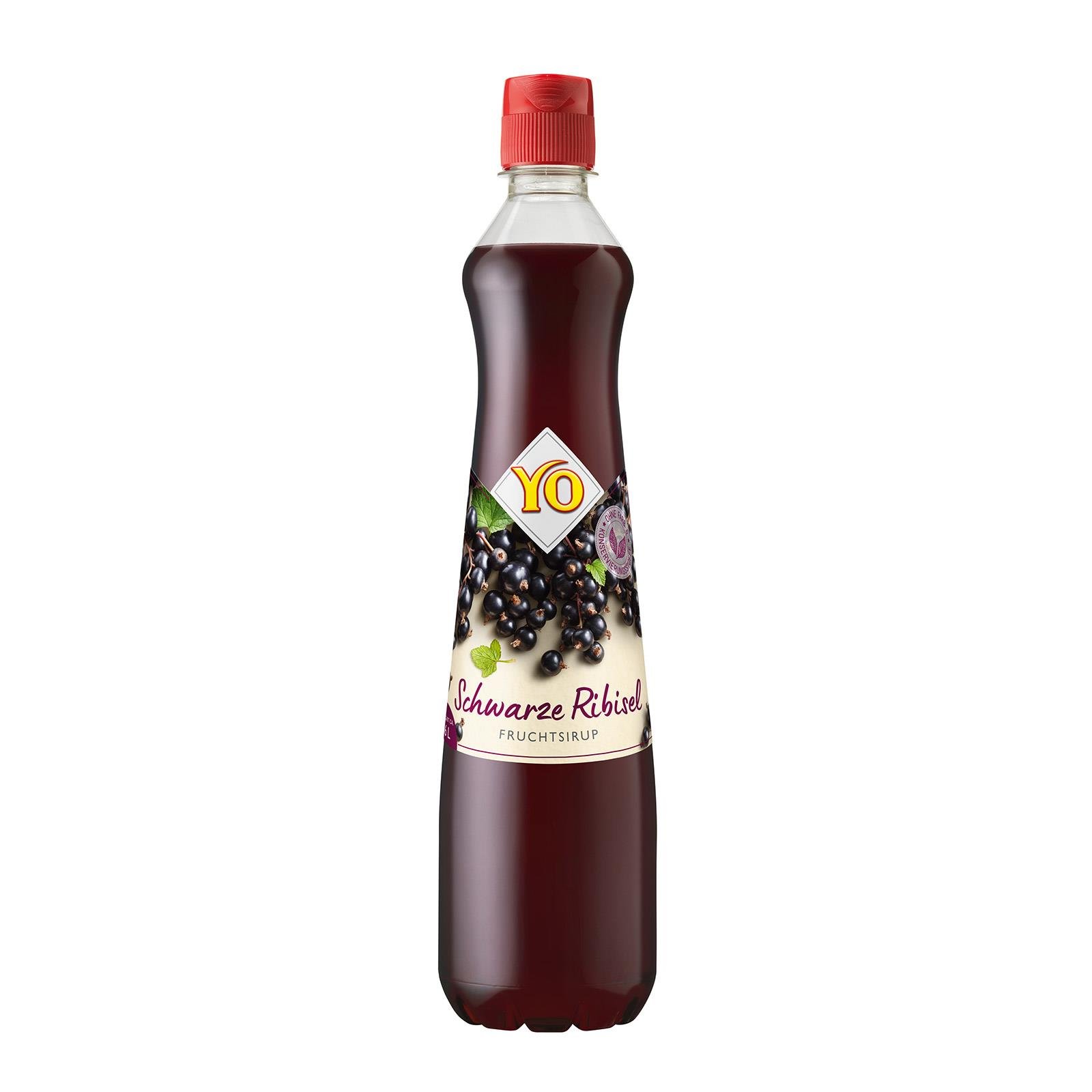 YO Sirup Schwarze Ribisel