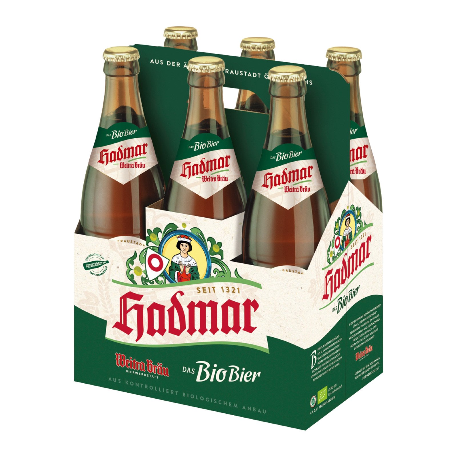 Hadmar Bio Bier 6x0,5l