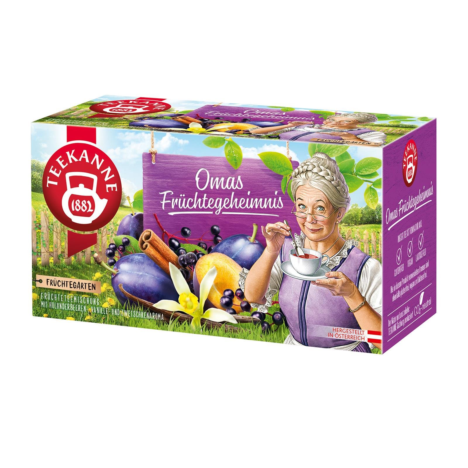 Teekanne Omas Früchtegeheimnis