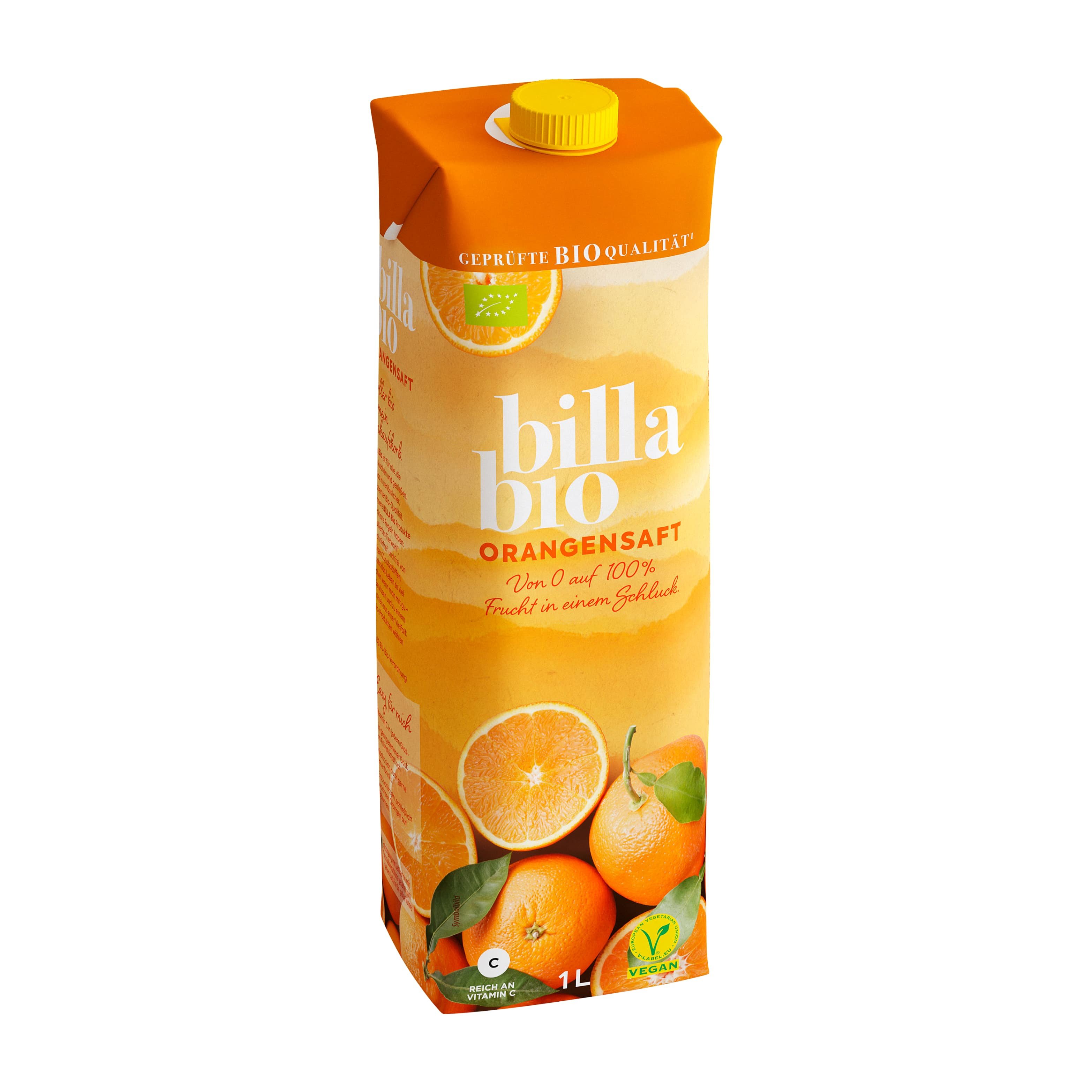 BILLA Bio Orangensaft