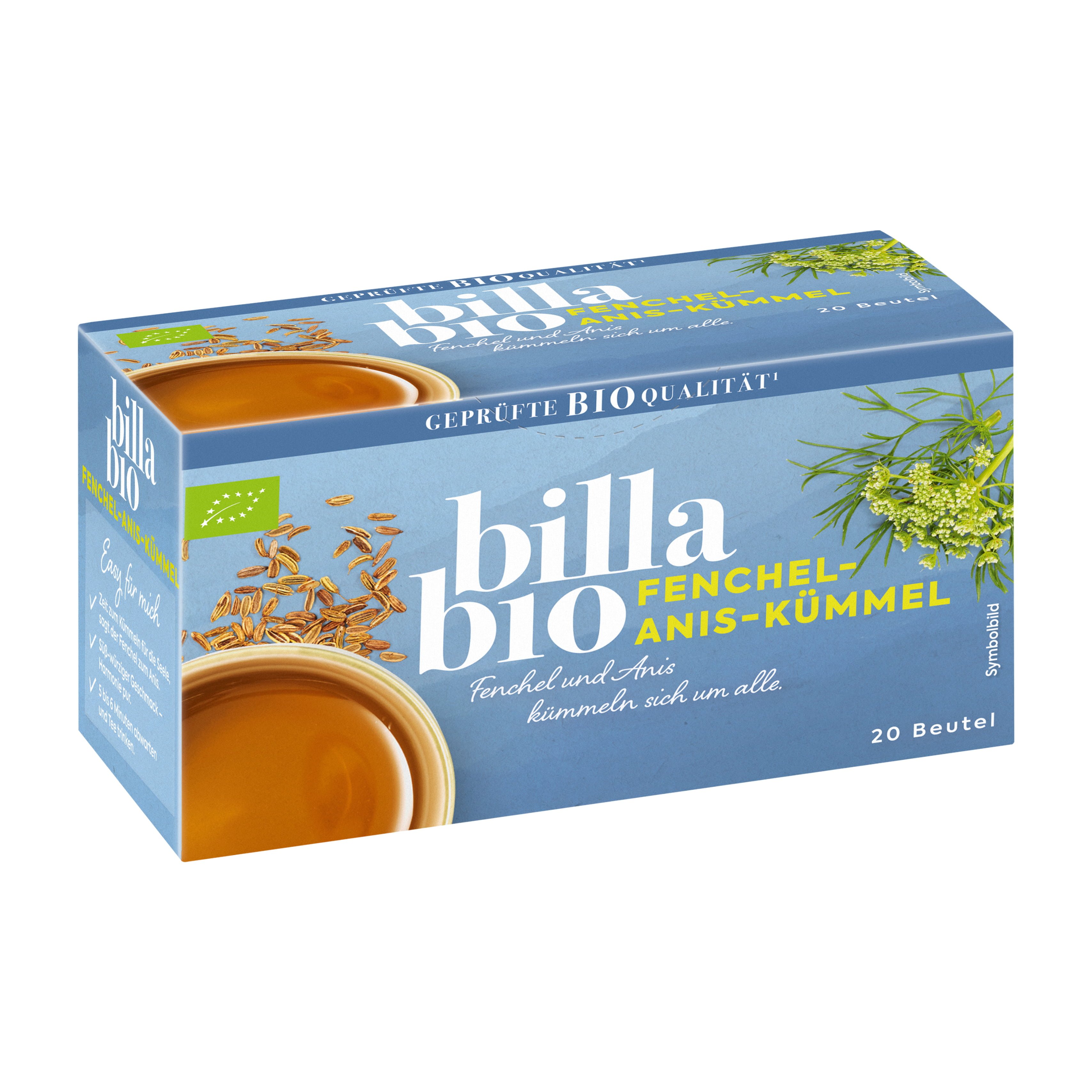 BILLA Bio Fenchel-Anis-Kümmel Tee