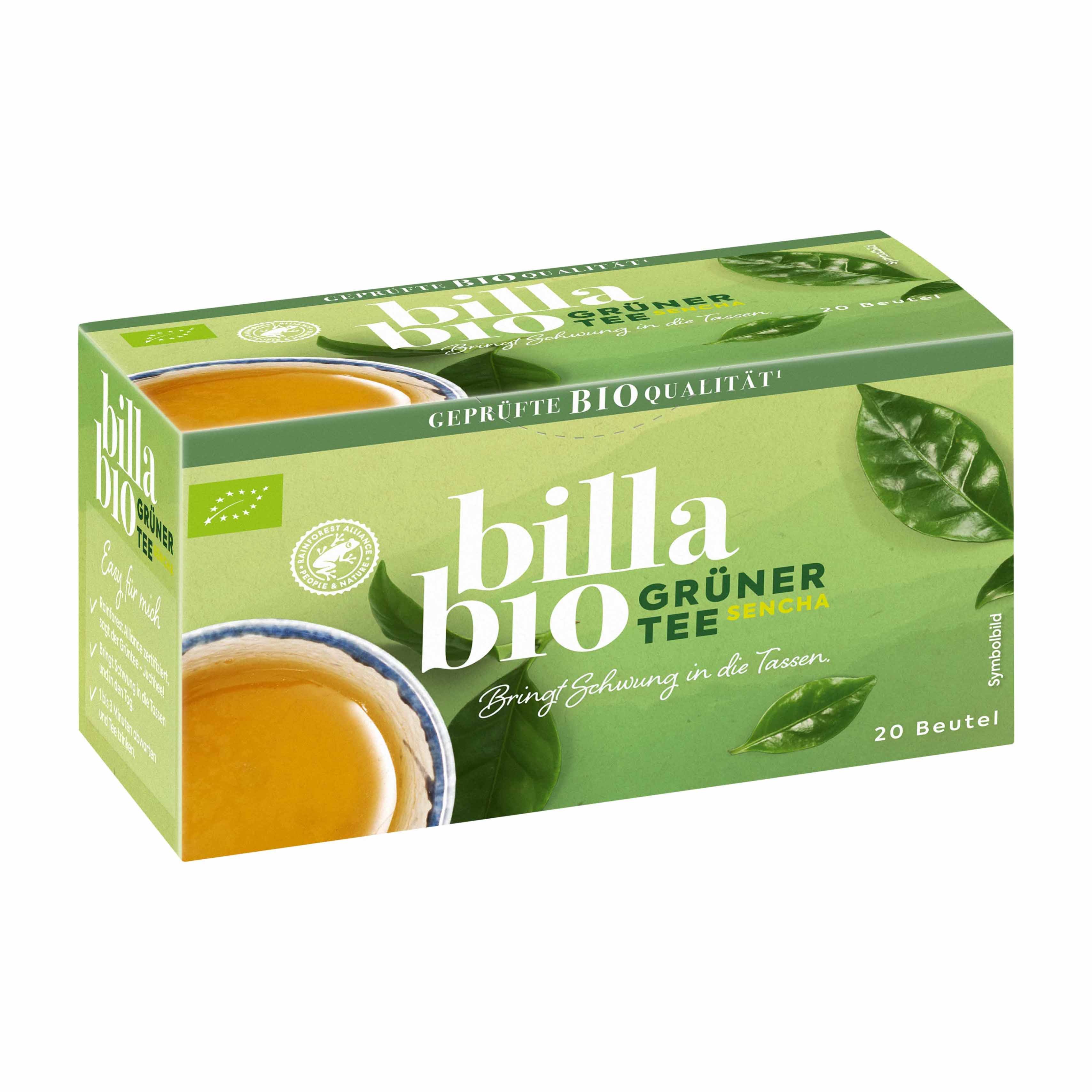 BILLA Bio Grüner Tee Sencha