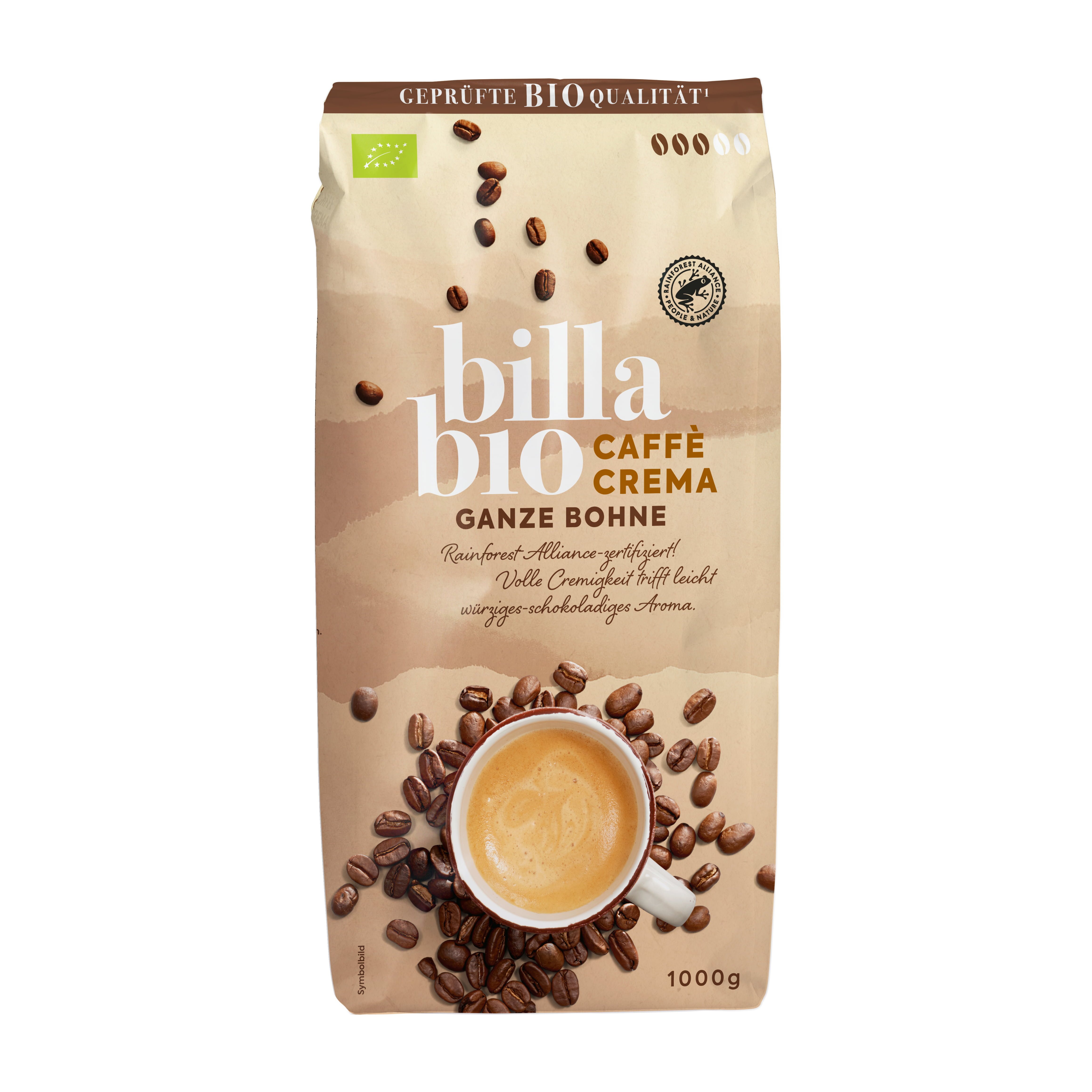 BILLA Bio Caffe Crema