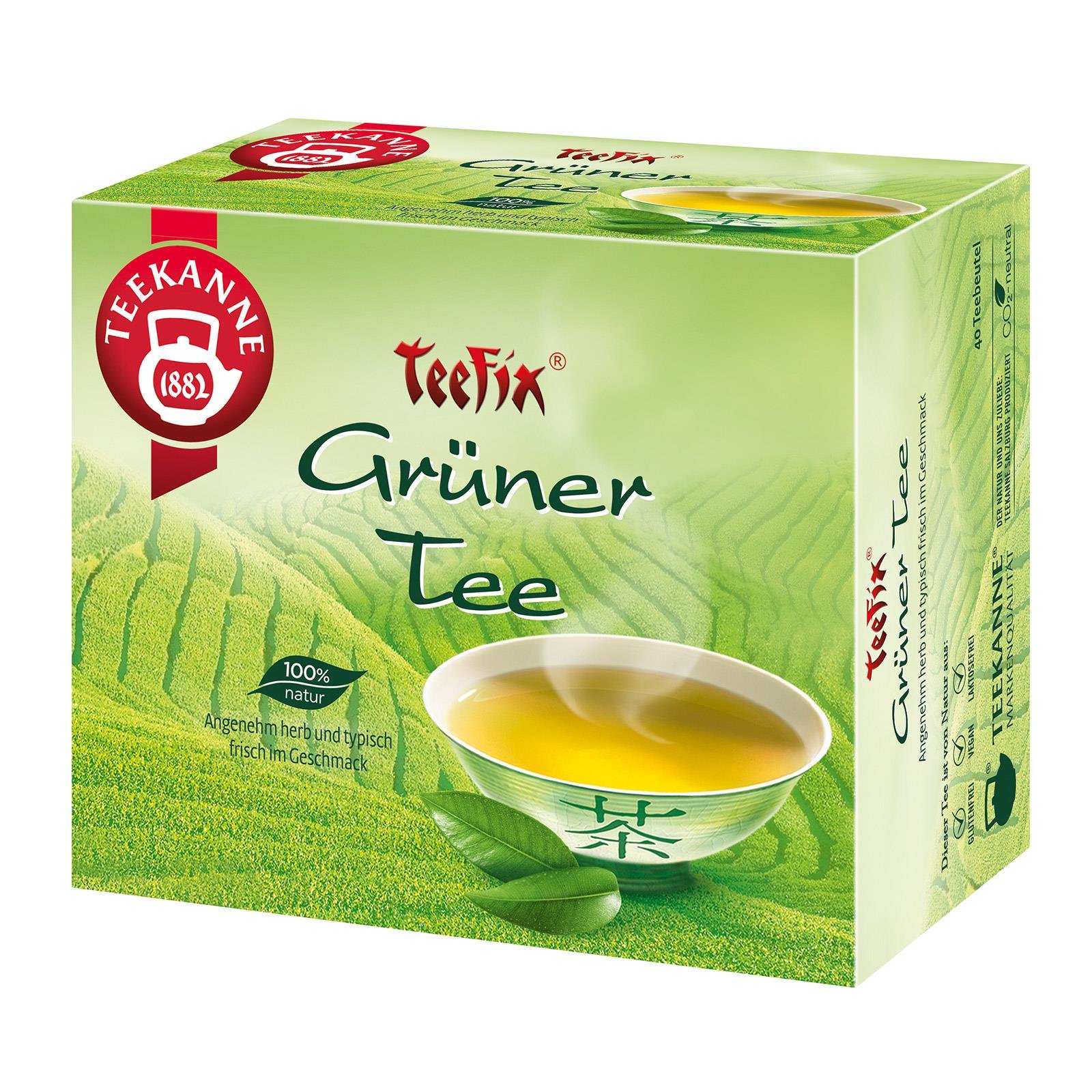 Teekanne Grüner Tee