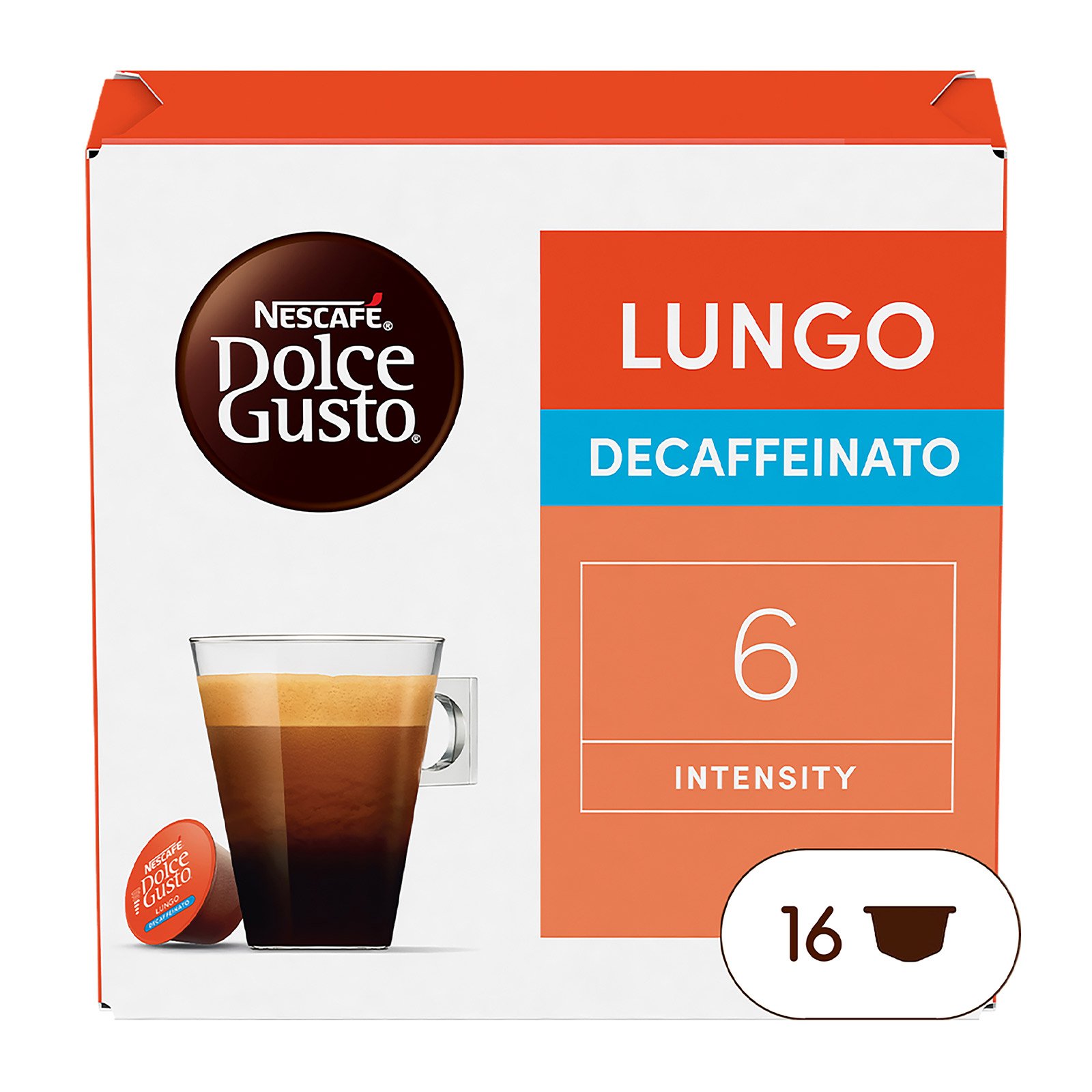 Nescafé Dolce Gusto Lungo Decaffeinato