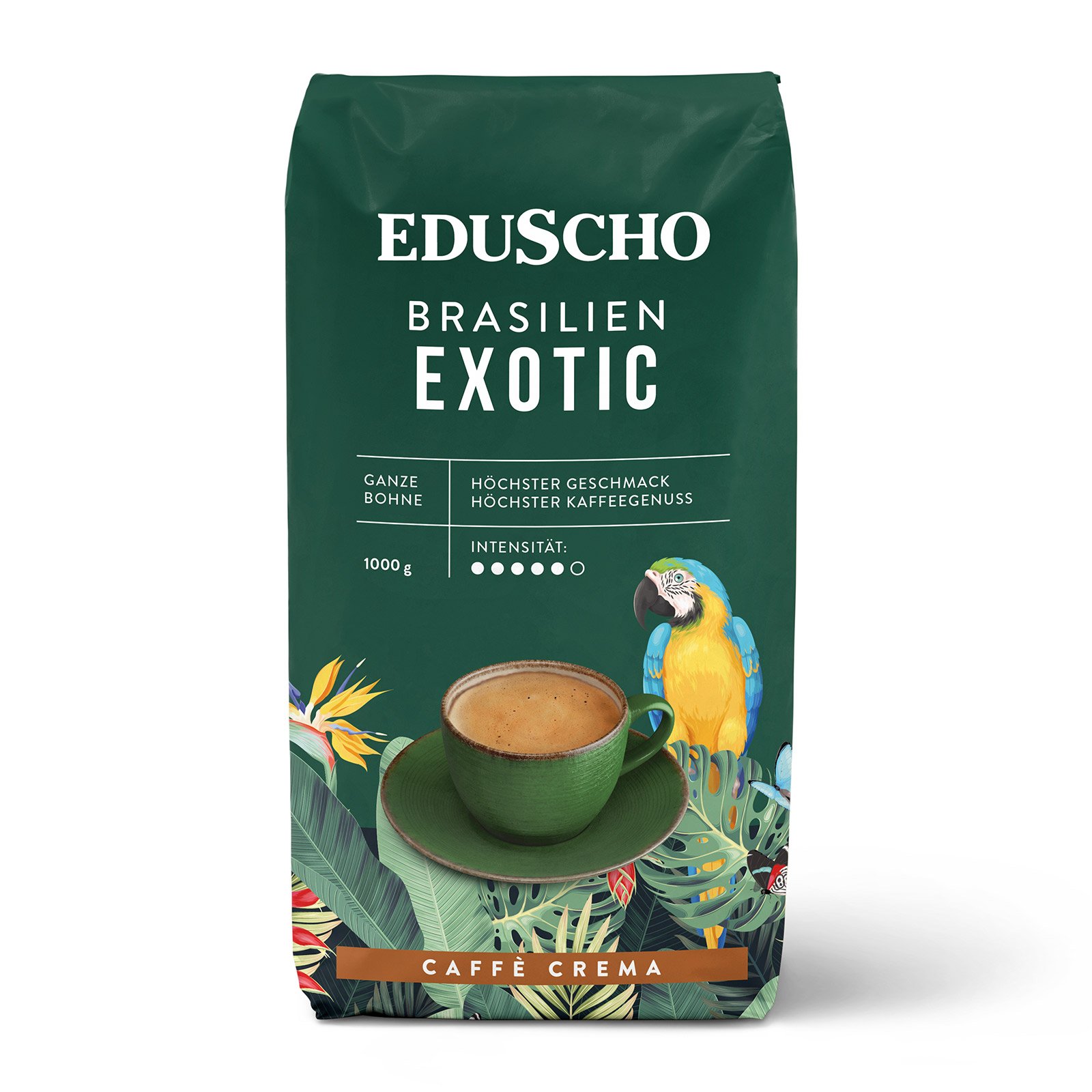 Eduscho Caffe Crema Brasilien Ganze Bohne