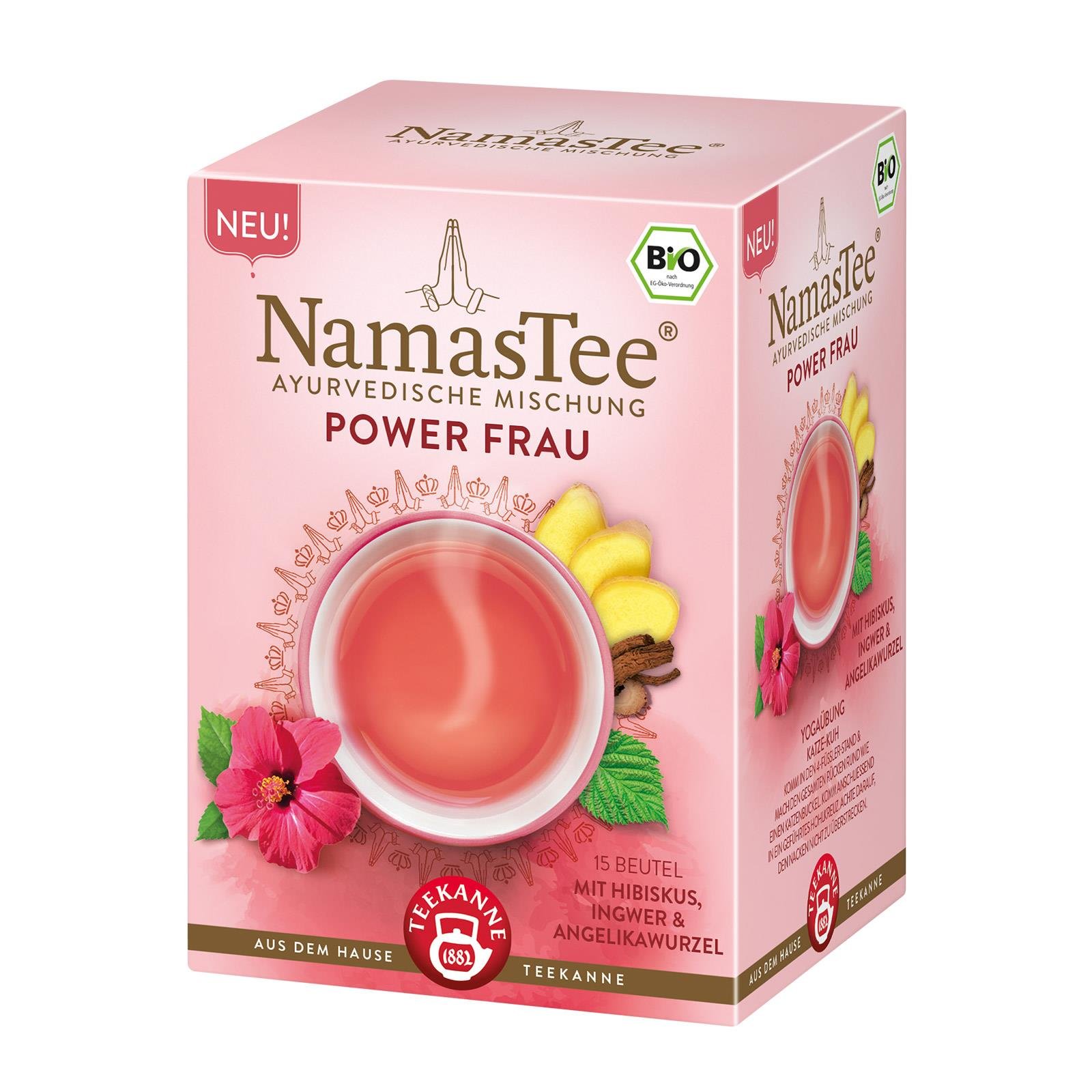Teekanne NamasTee Power Frau