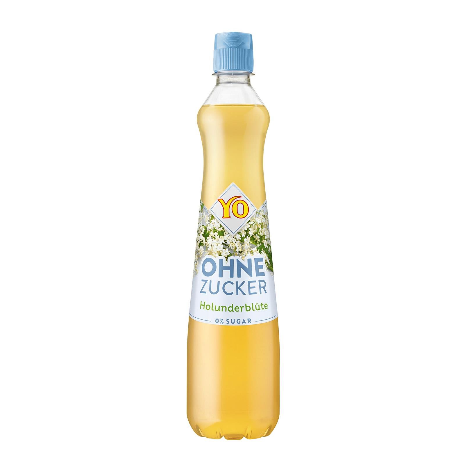 YO Ohne Zucker Sirup Holunder