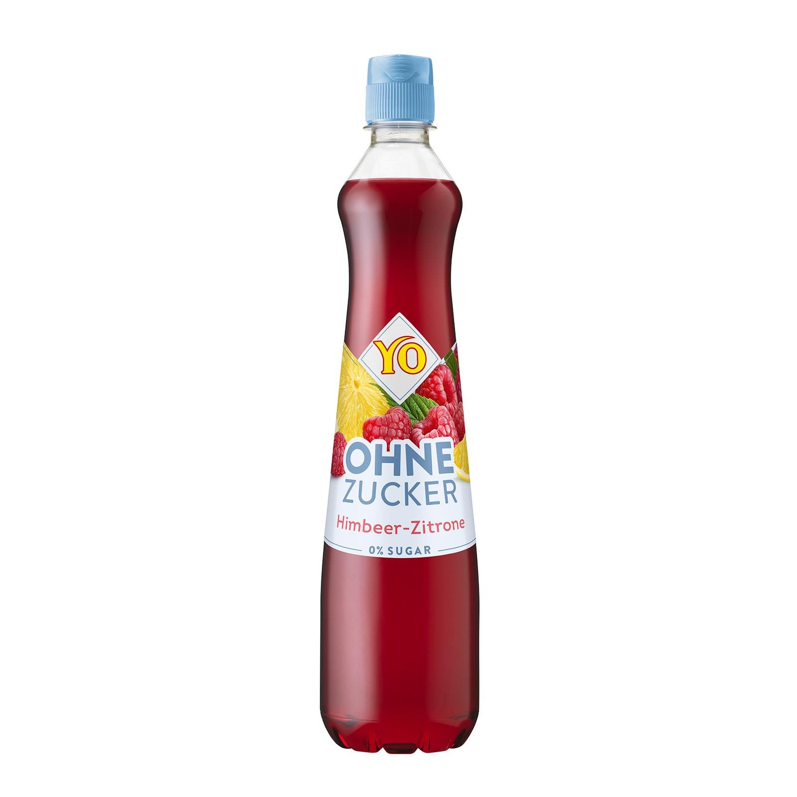 YO Ohne Zucker Sirup Himbeer-Zitrone
