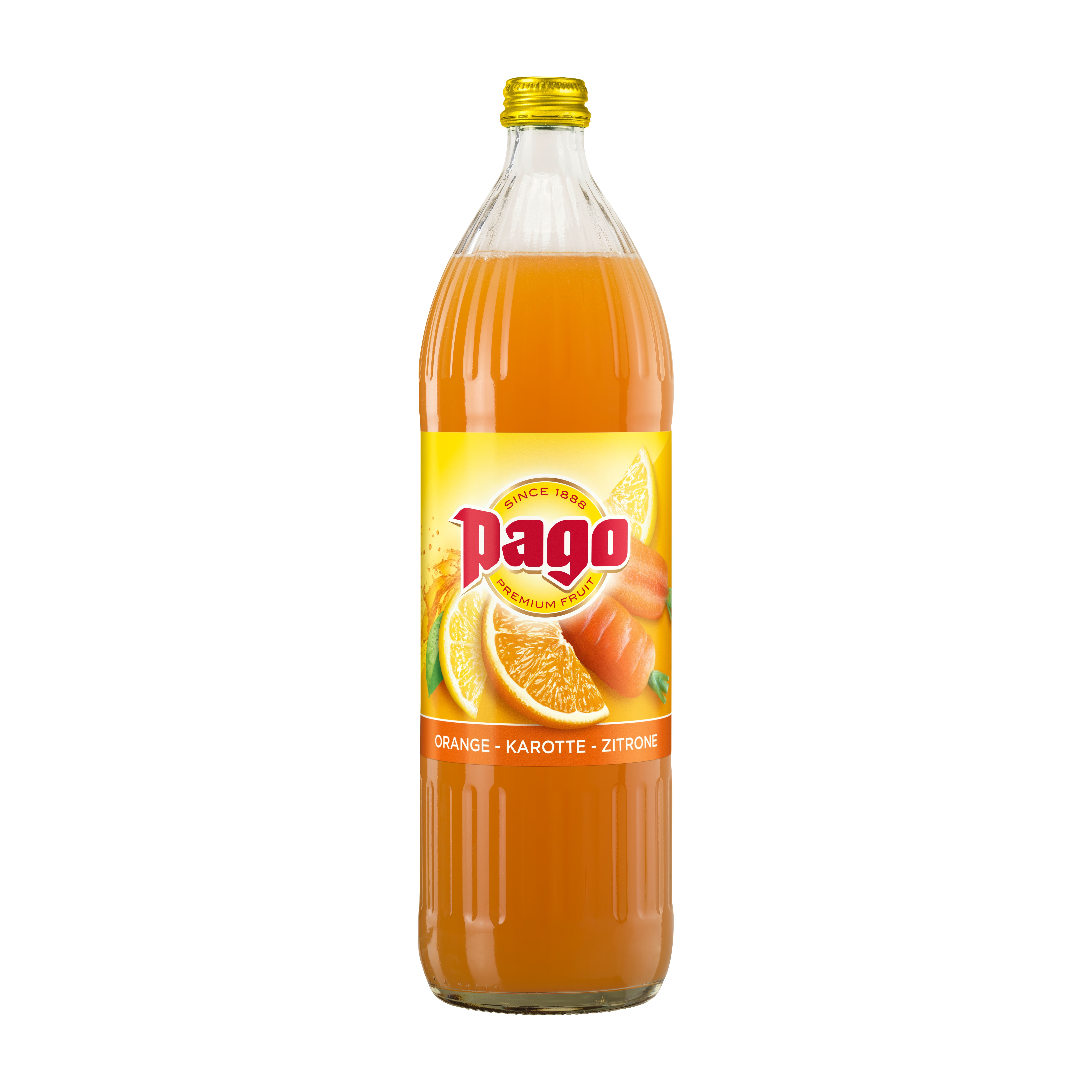 Pago Orange, Karotte und Zitrone