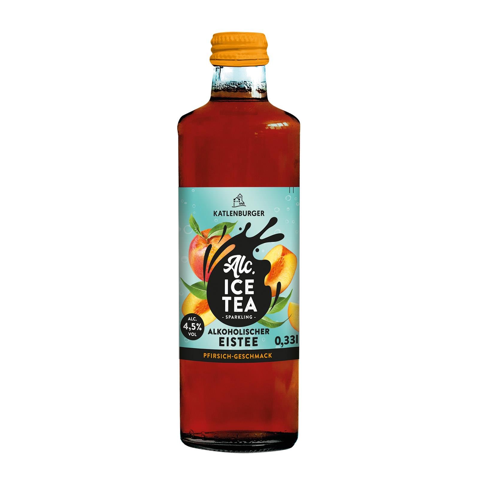 Katlenburger Alcoholic Ice Tea Pfirsich